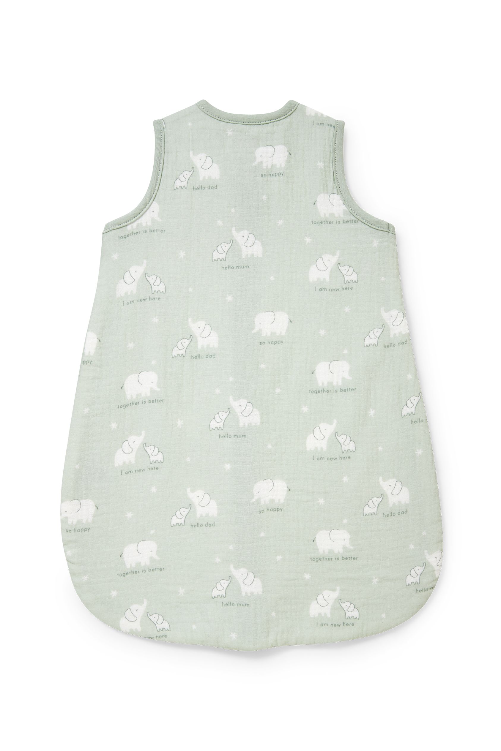Baby sleeping bag - 0-6 months - patterned