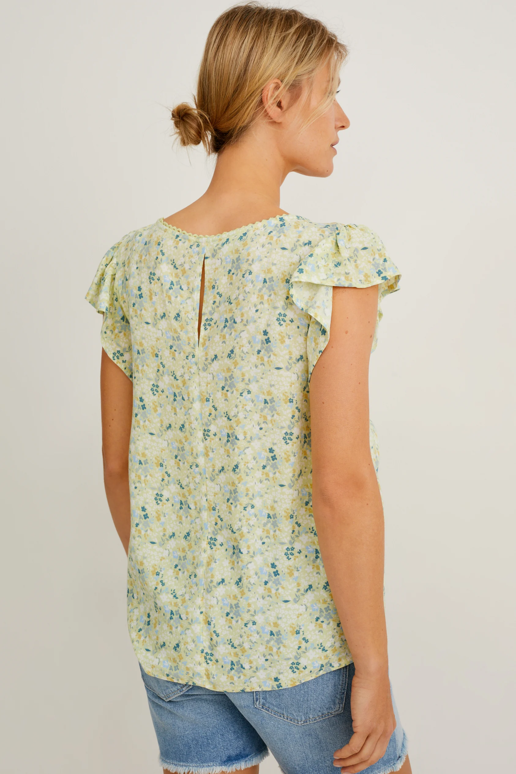 Maternity blouse - floral