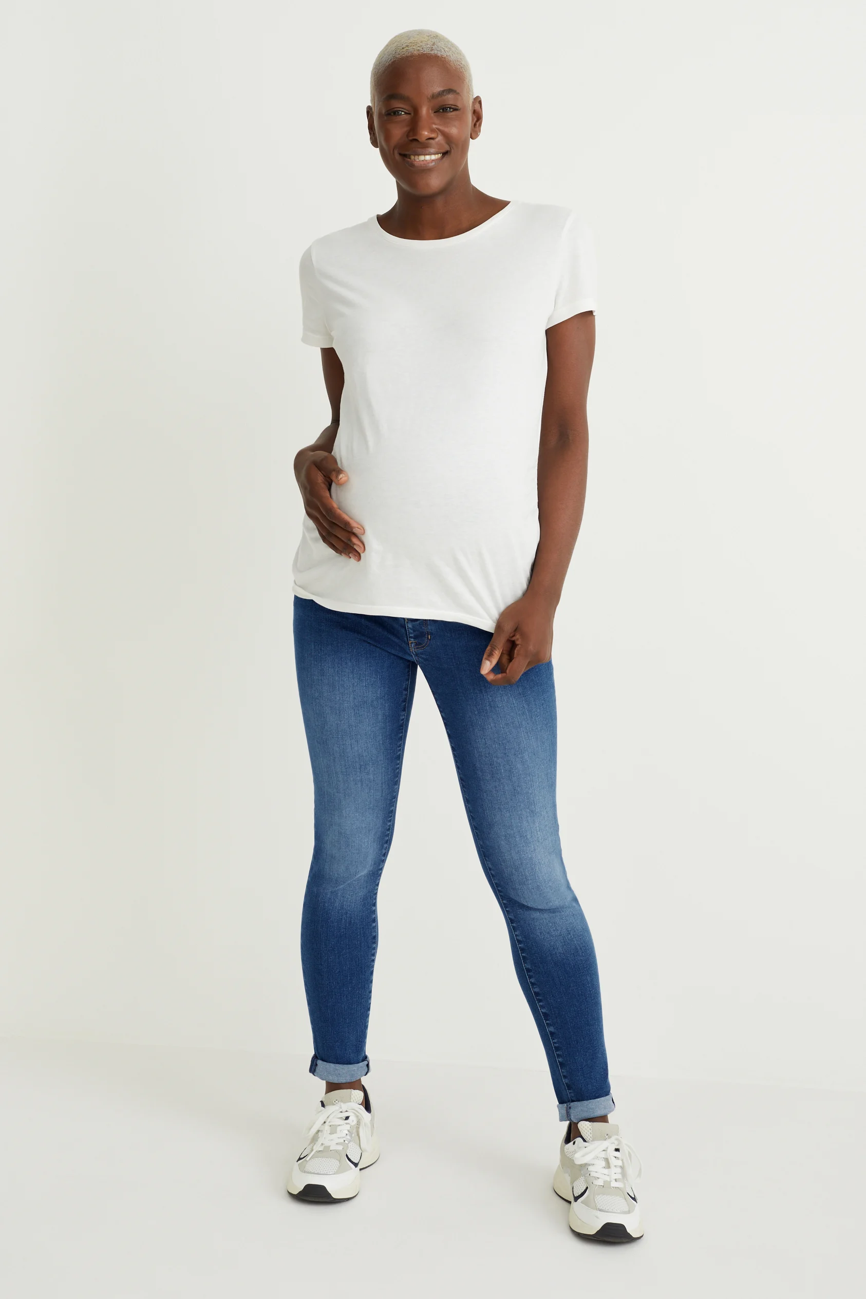 Maternity jeans - skinny jeans - shaping jeans - LYCRA?