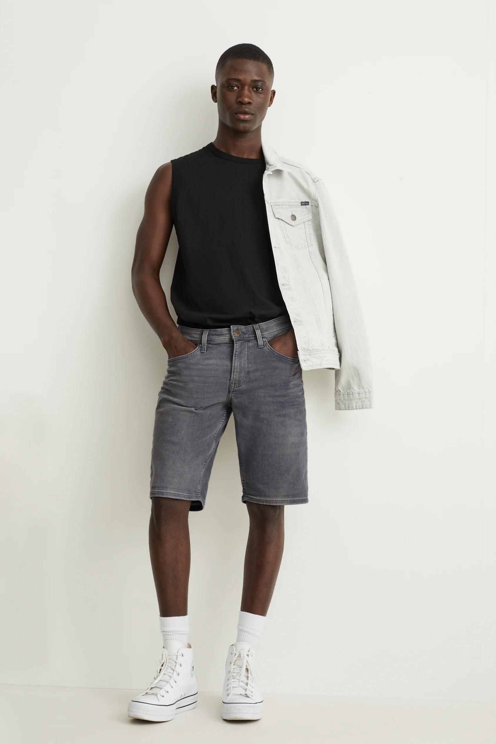 Denim shorts - Flex jog denim