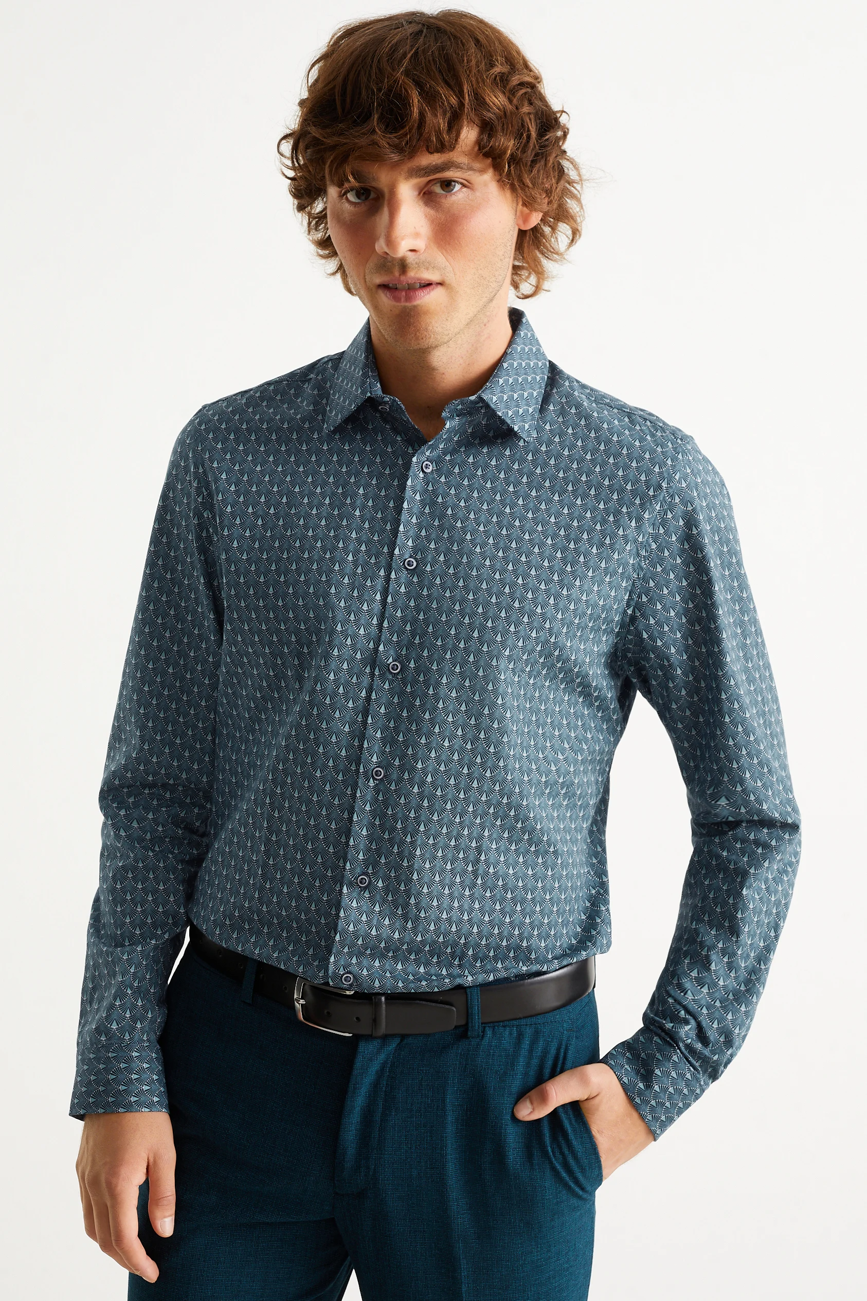 Business shirt - slim fit - kent collar