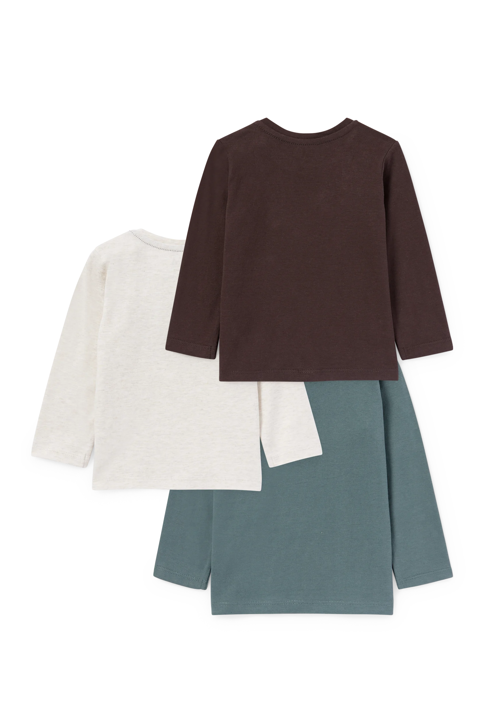 Multipack of 3 - baby long sleeve top