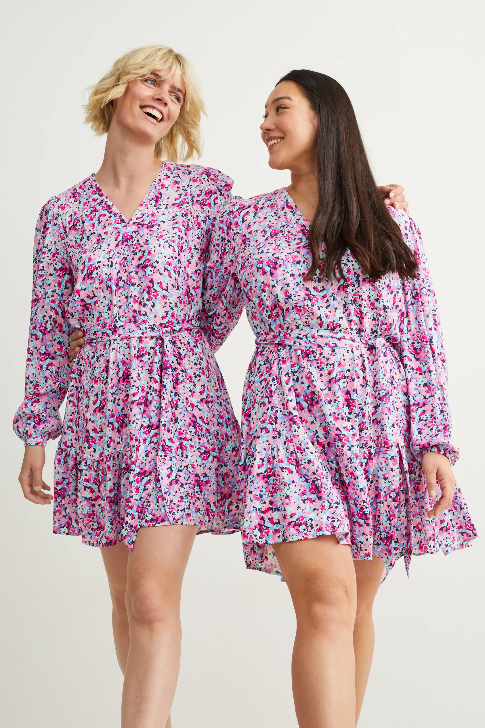 A-line dress - floral