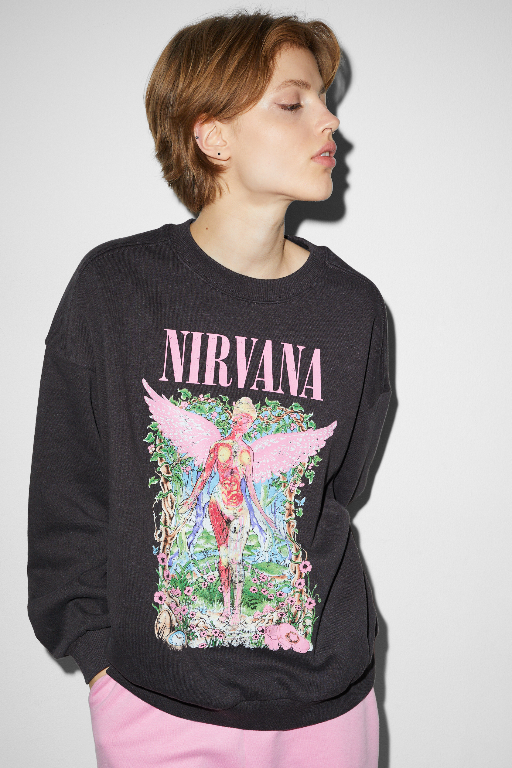 CLOCKHOUSE - sweatshirt - Nirvana