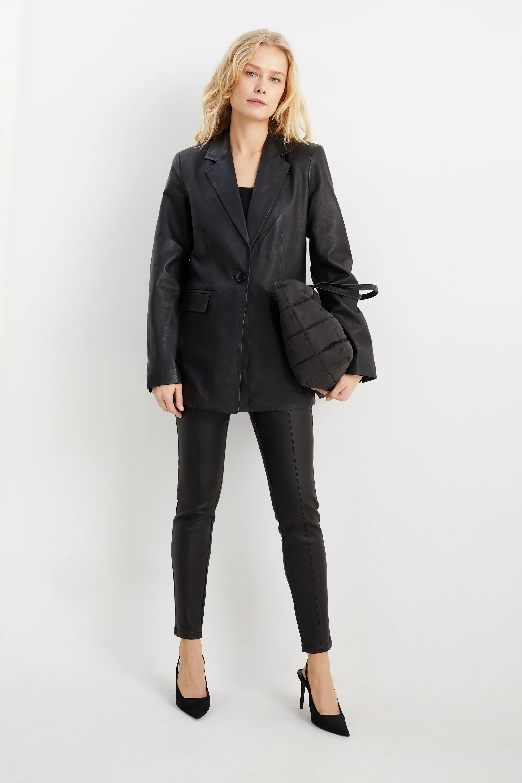 Trousers - high waist - skinny fit