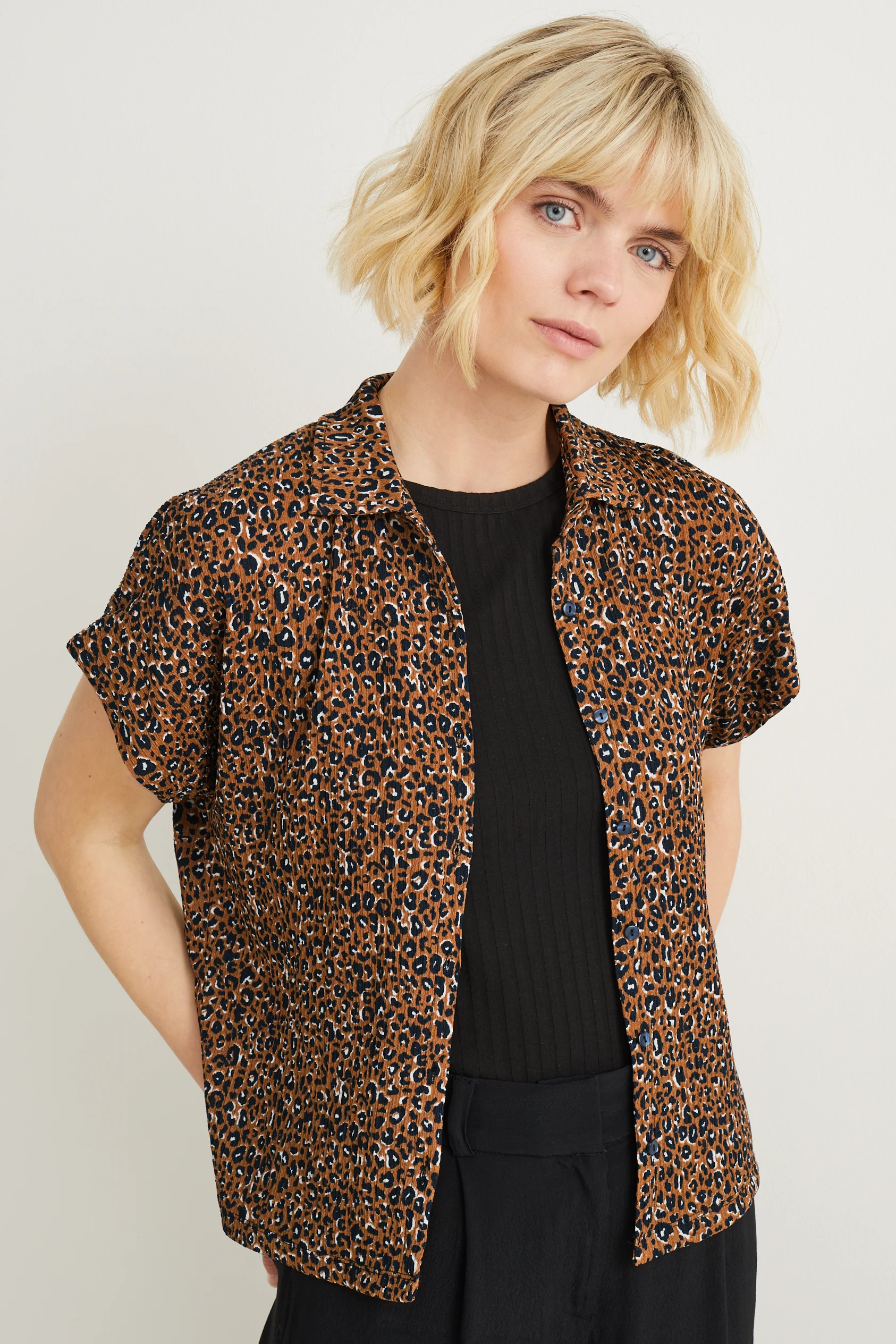 Blouse - patterned