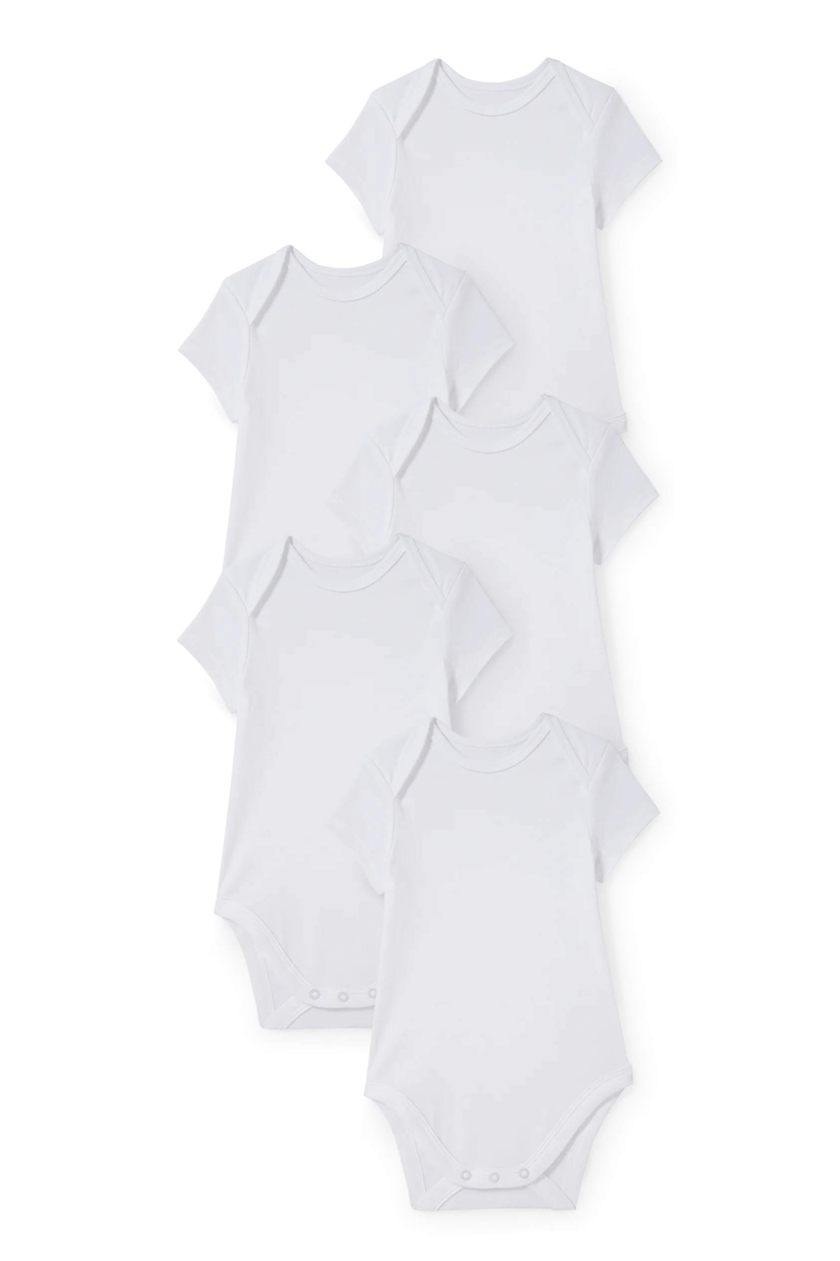 Multipack of 5 - baby bodysuit