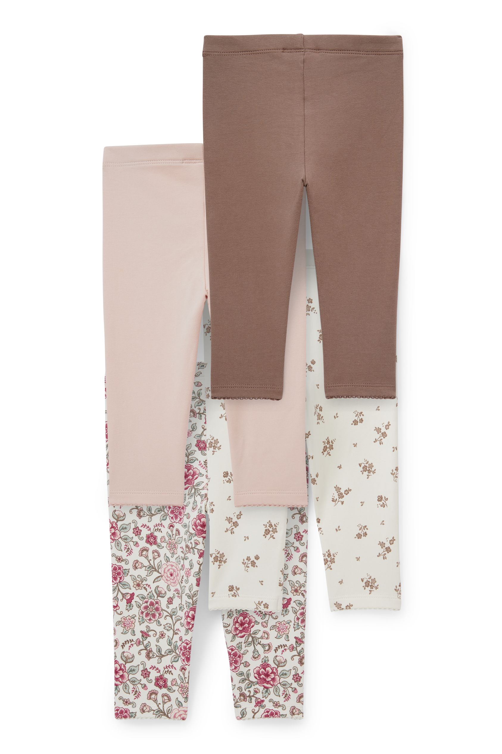 Multipack of 4 - baby leggings