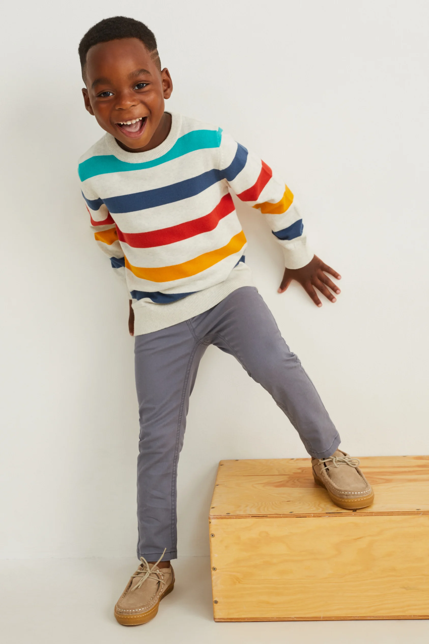 Multipack of 2 - trousers - slim fit