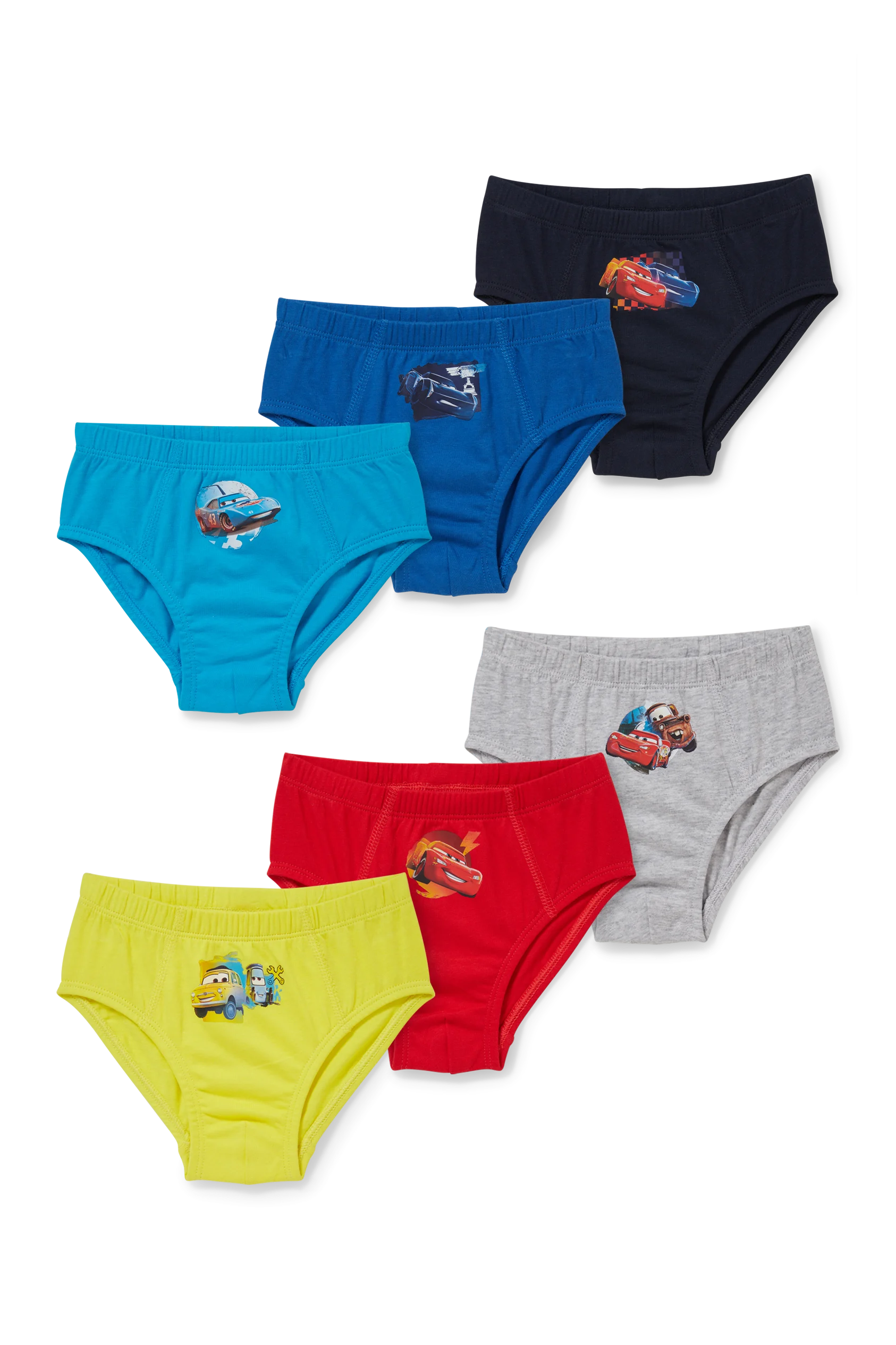Multipack of 6 - Cars - briefs