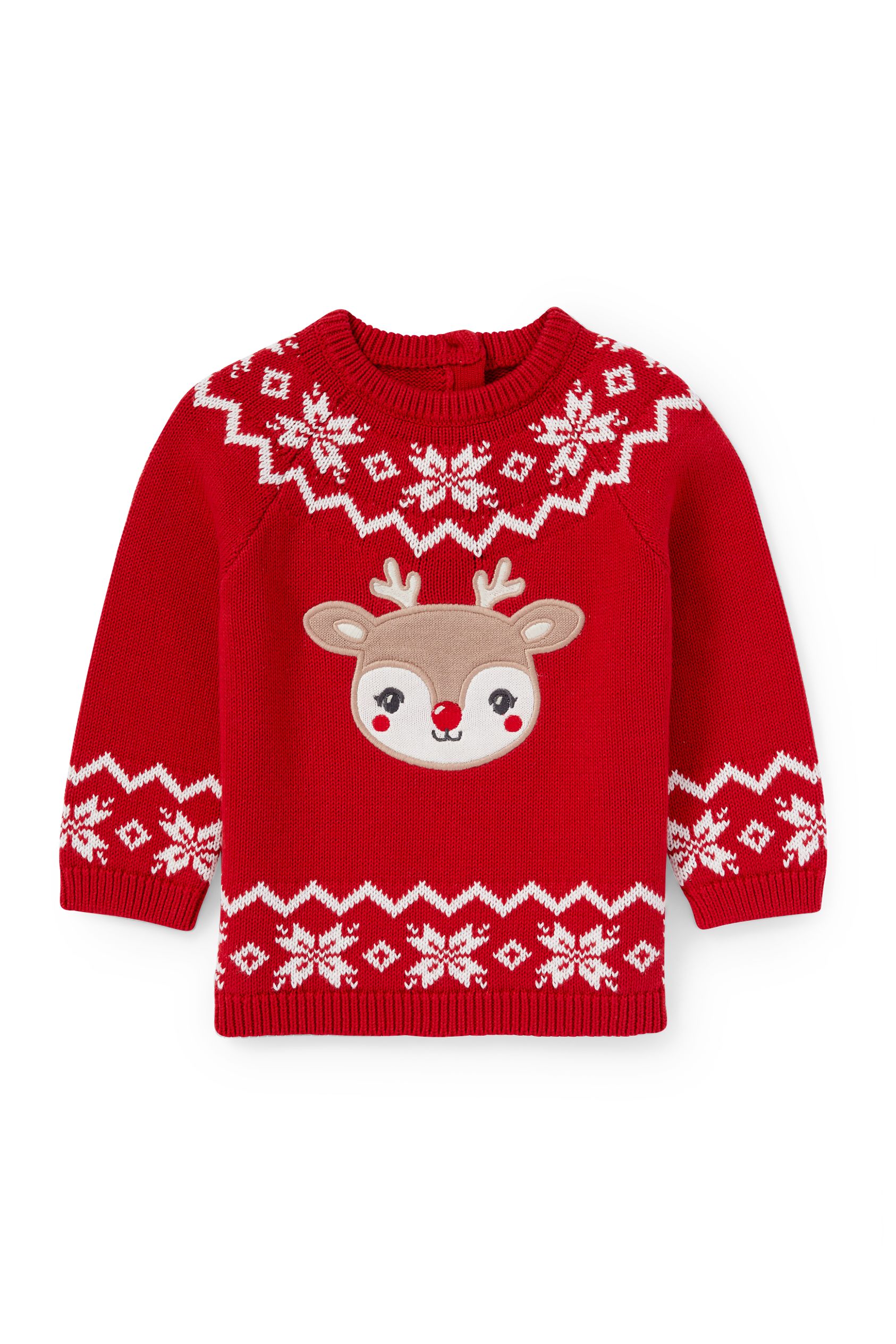 Rudolph - baby Christmas jumper