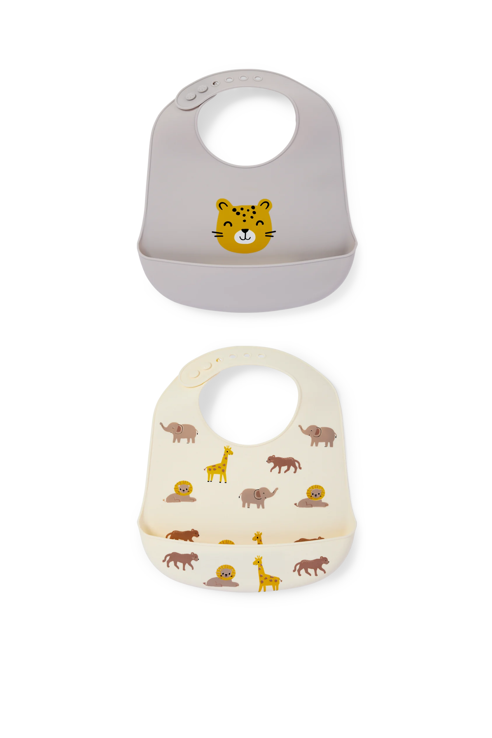 Multipack of 2 - silicone bib