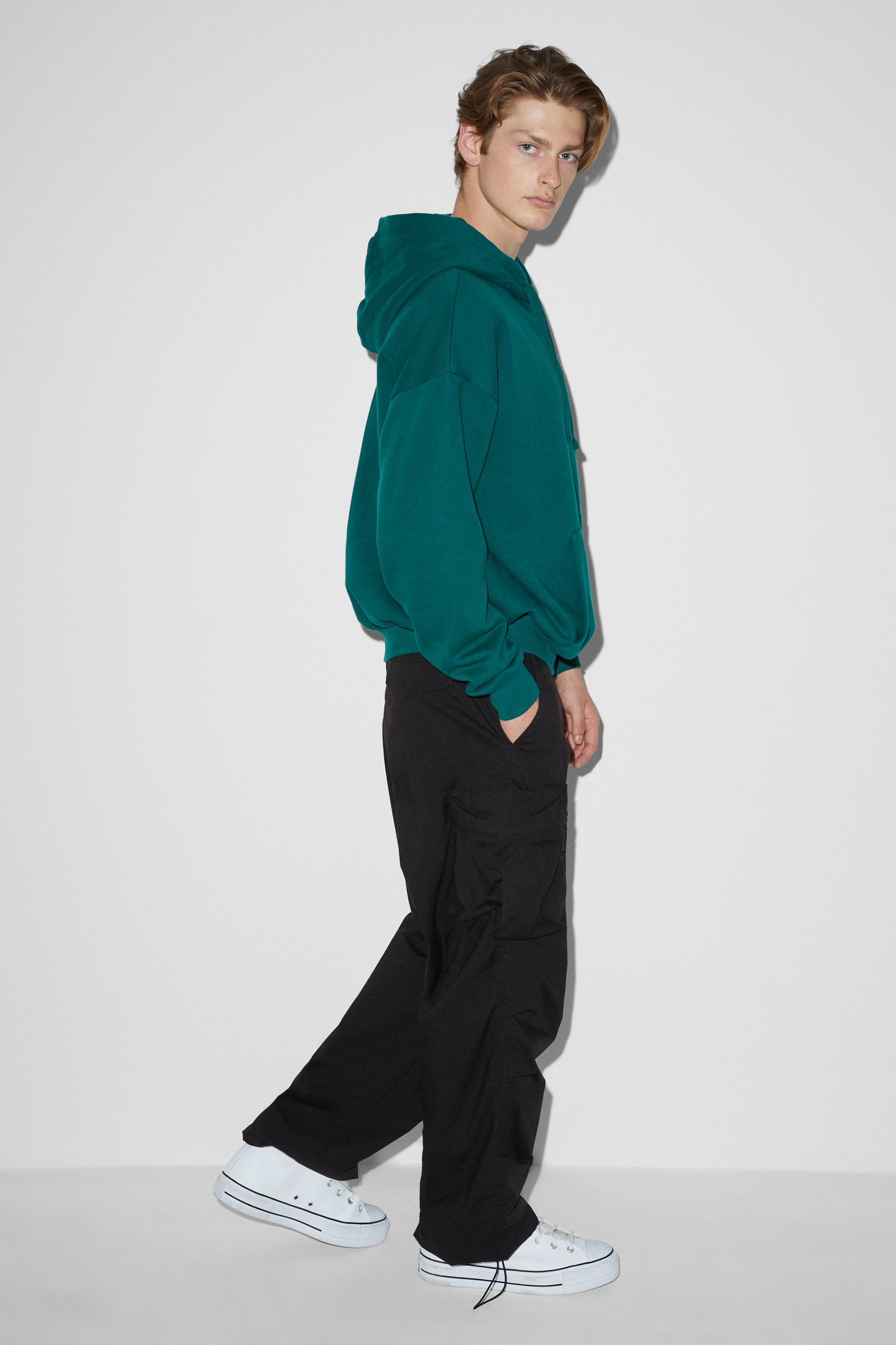 Cargo trousers - relaxed fit