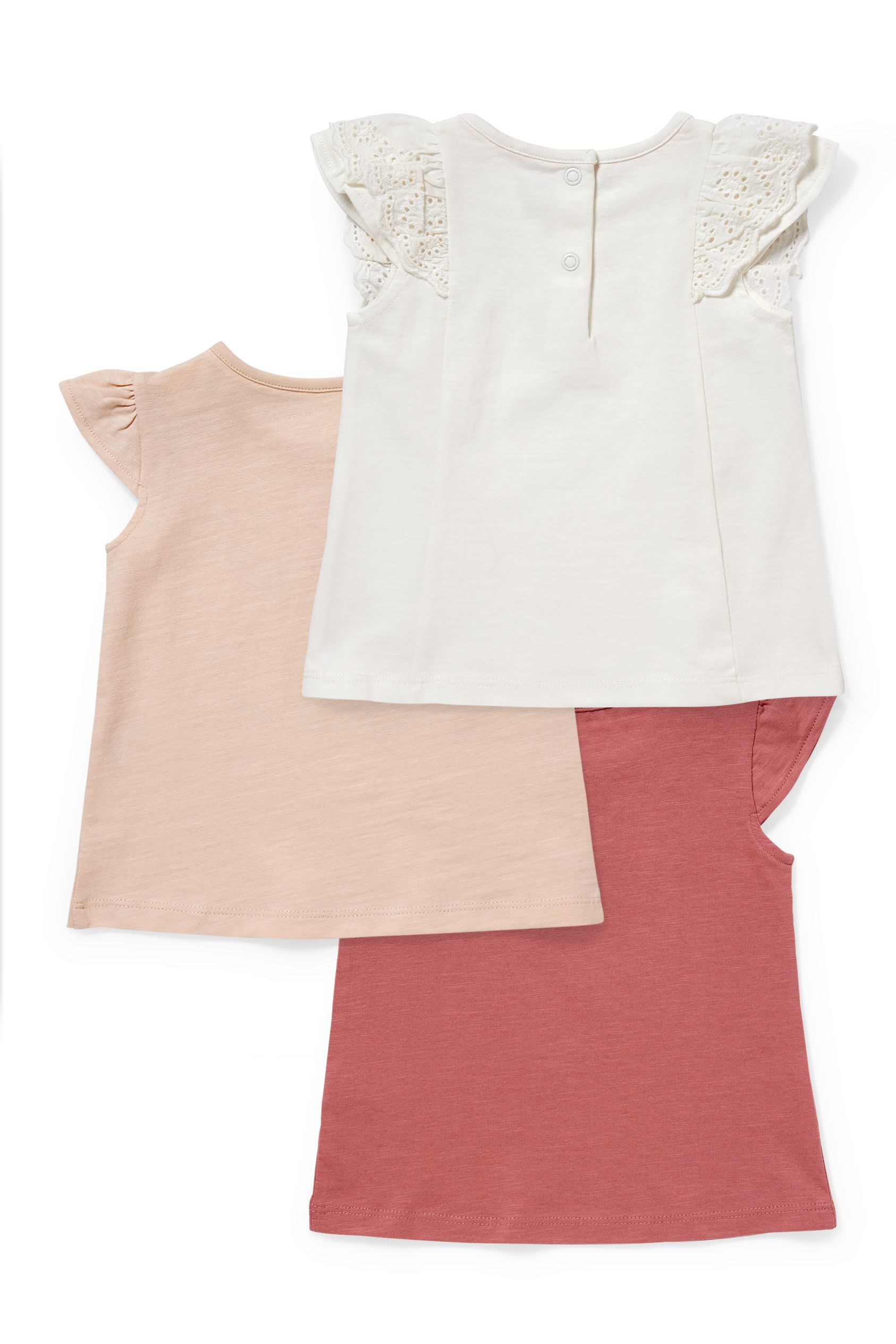 Multipack of 3 - baby short sleeve T-shirt