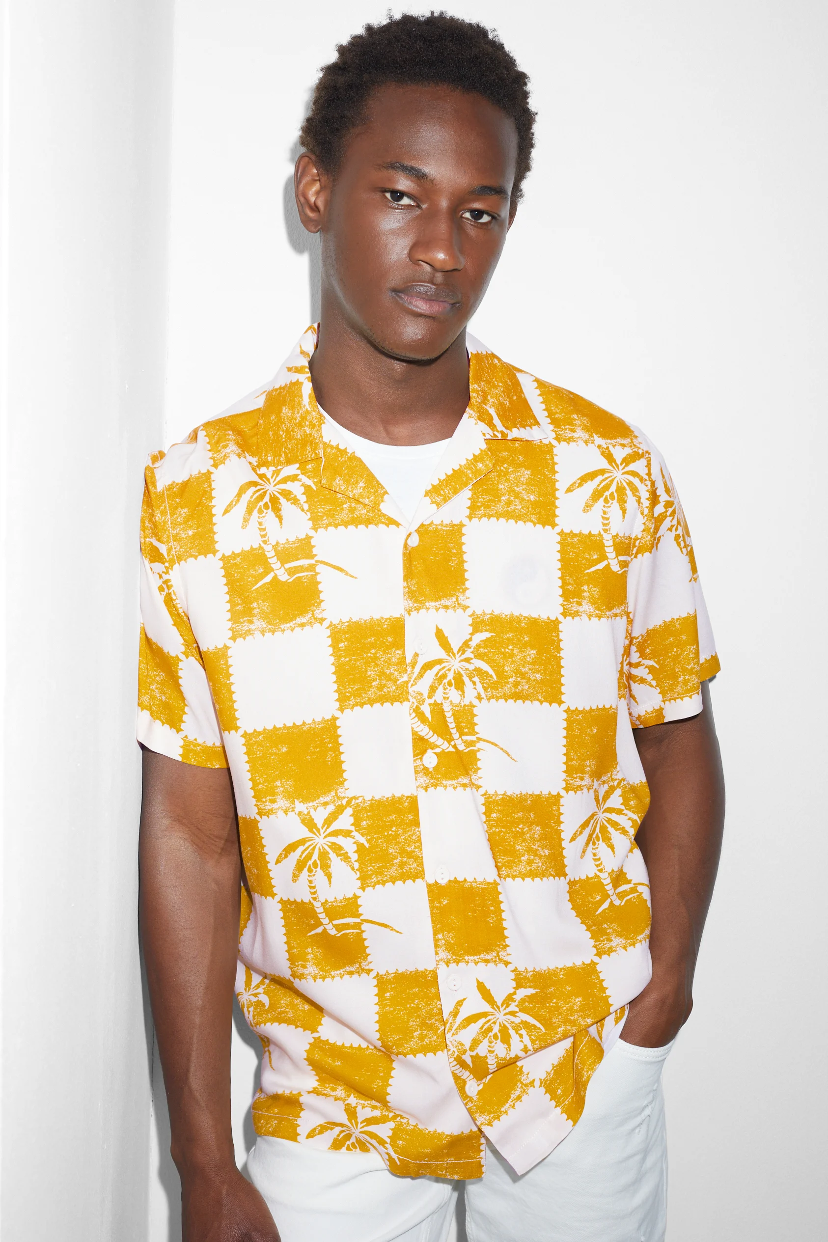 Shirt - regular fit - lapel collar