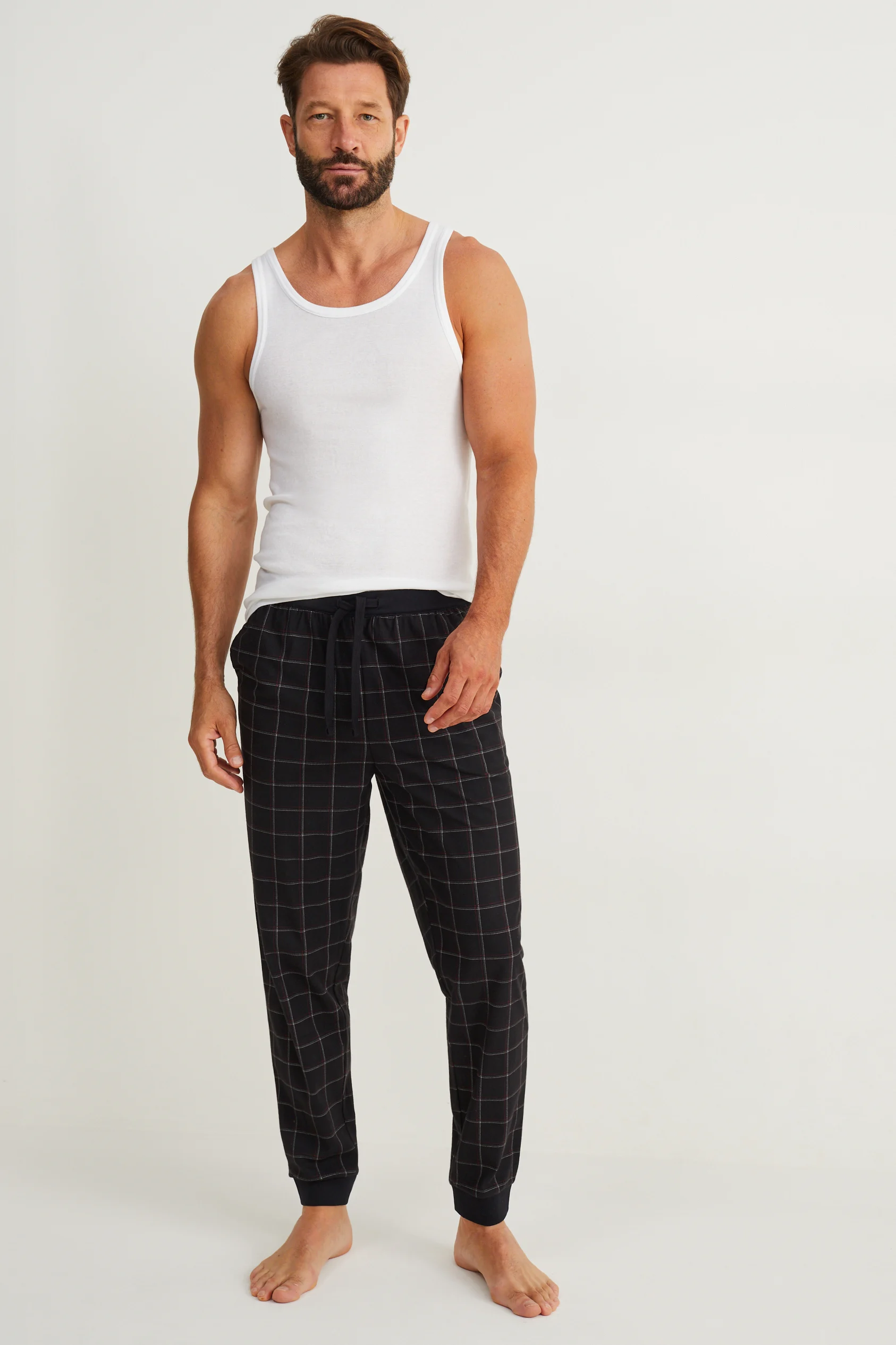 Pyjama bottoms - check