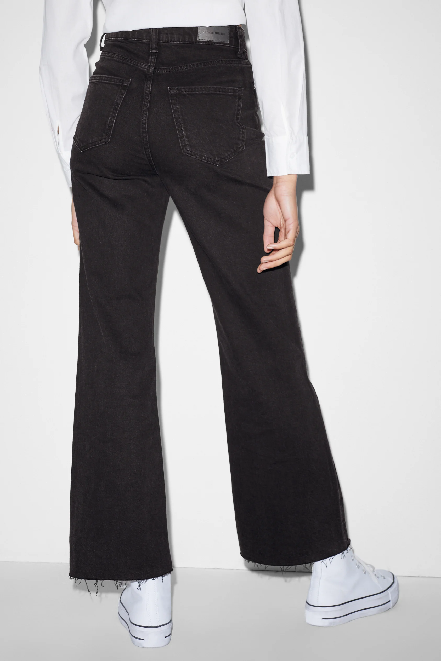 CLOCKHOUSE - wide leg jeans - high waist