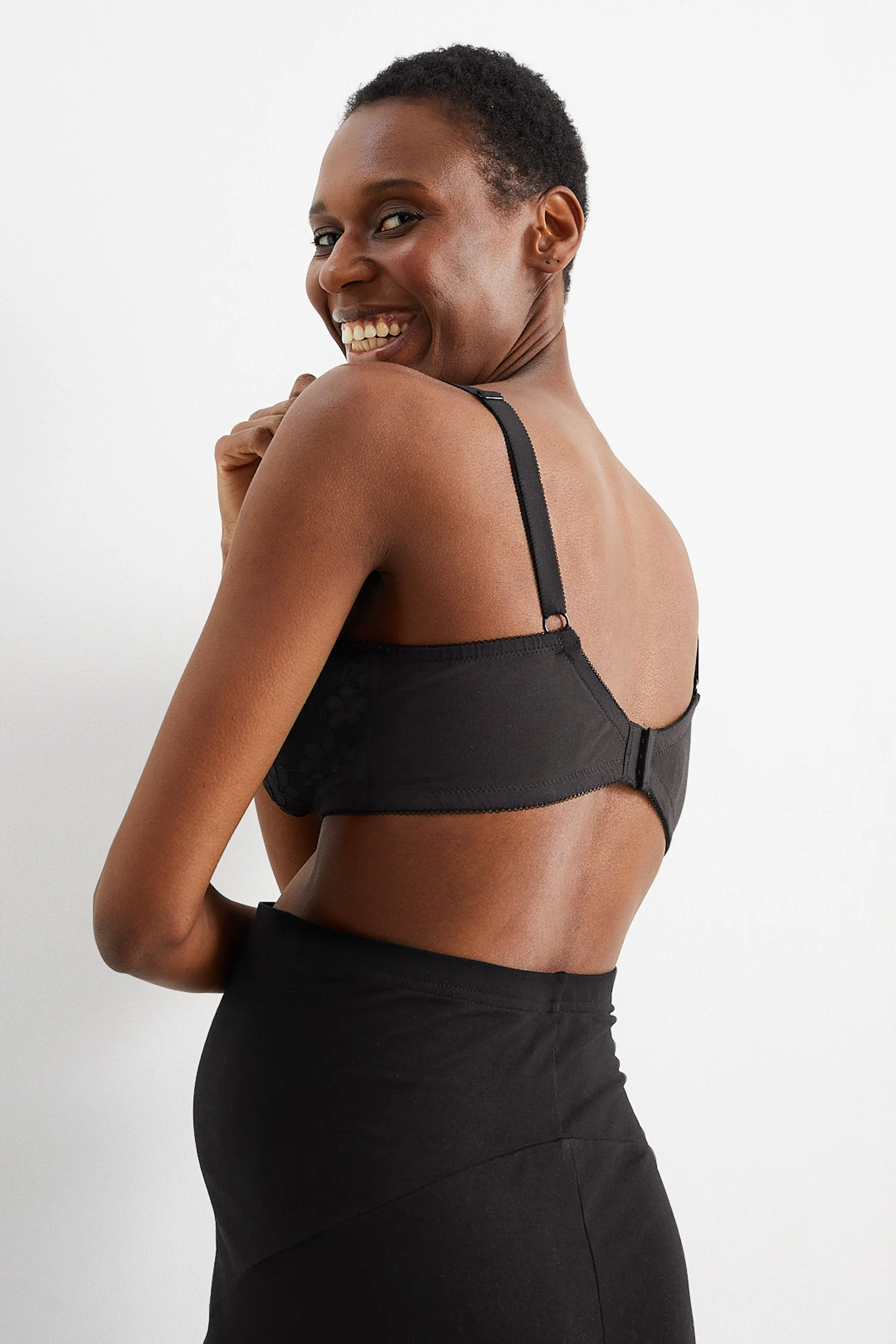 Non-wired nursing bra - padded