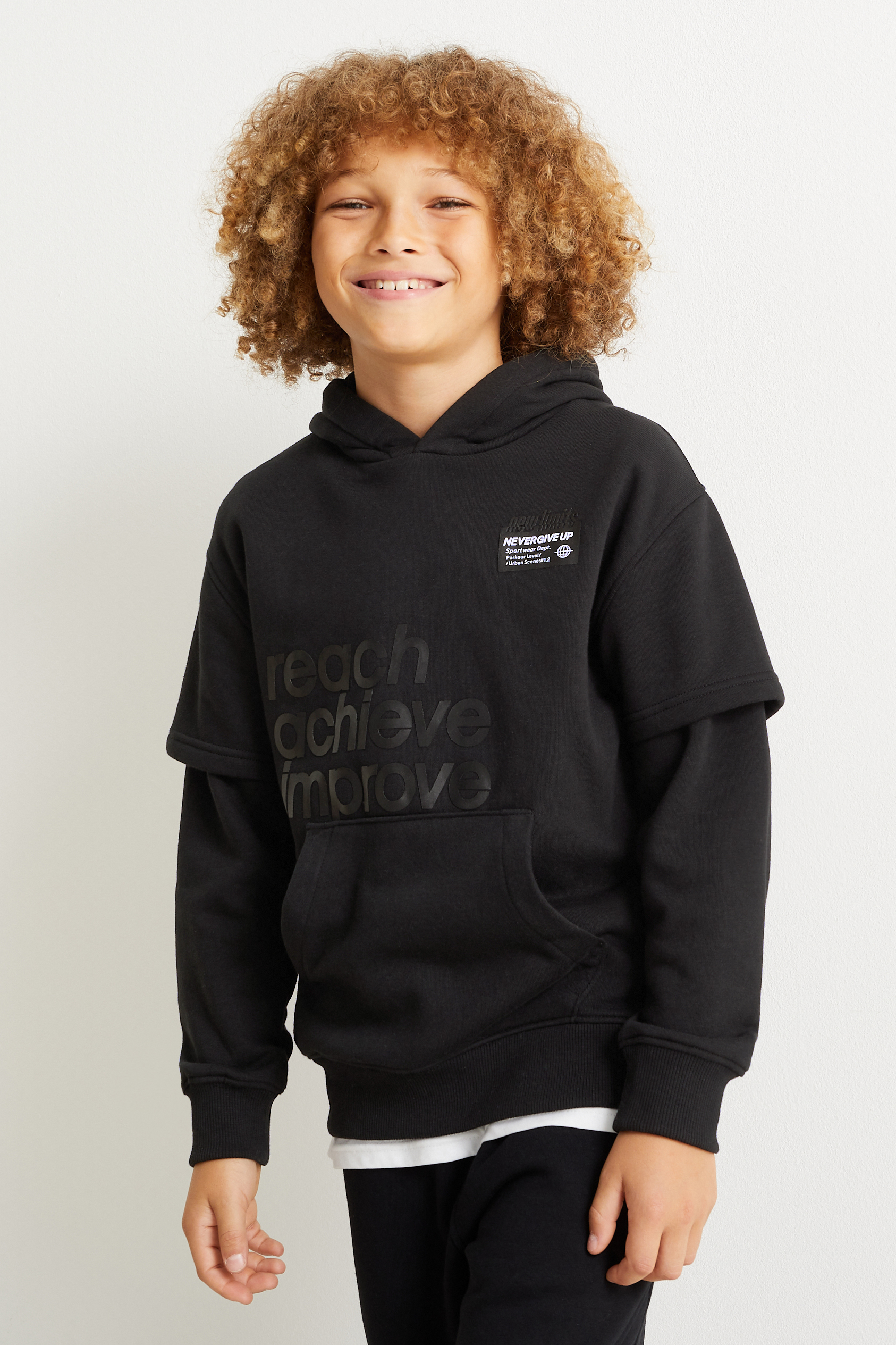 Hoodie - 2-in-1 look