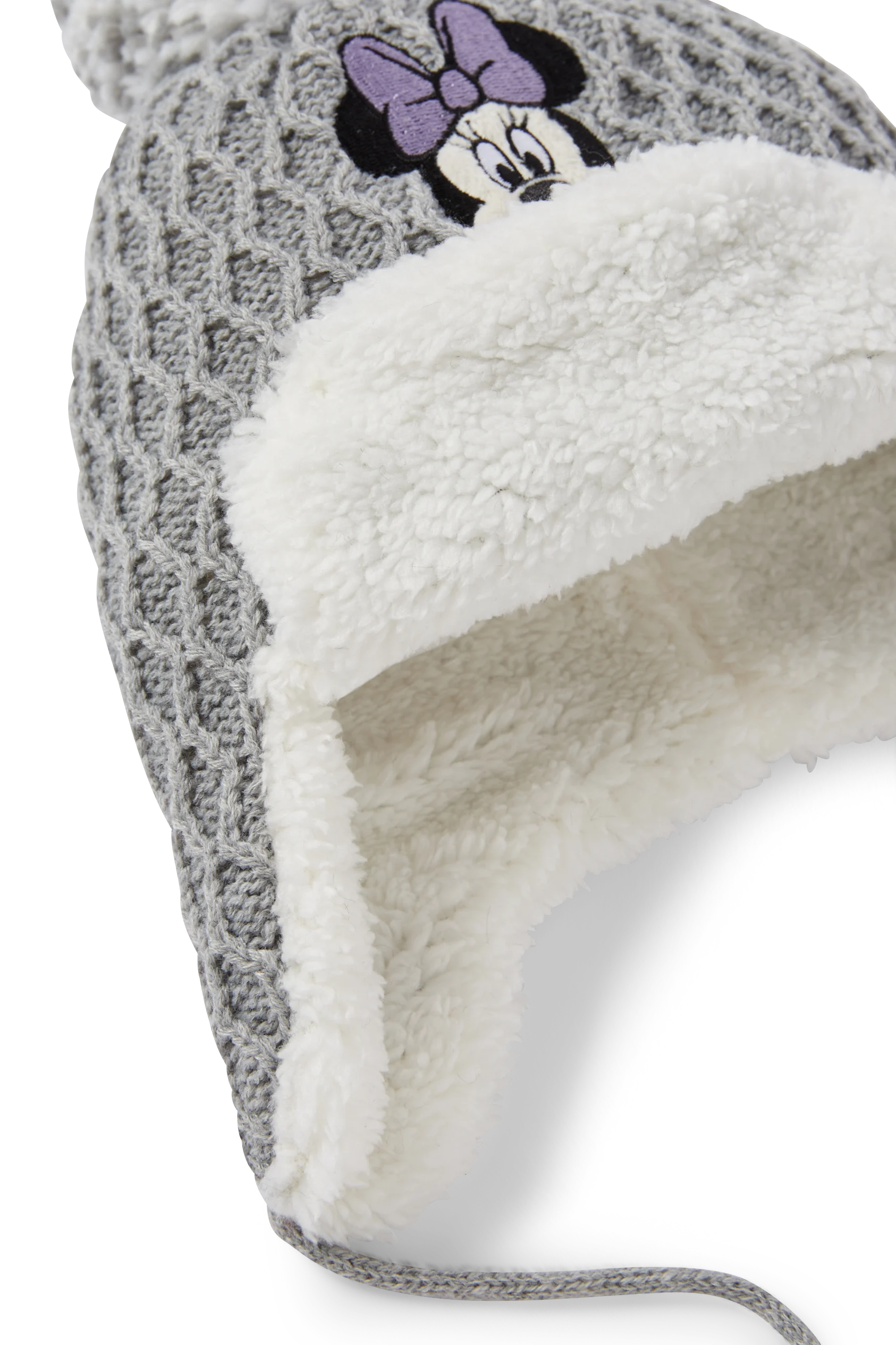 Minnie Mouse - knitted baby hat