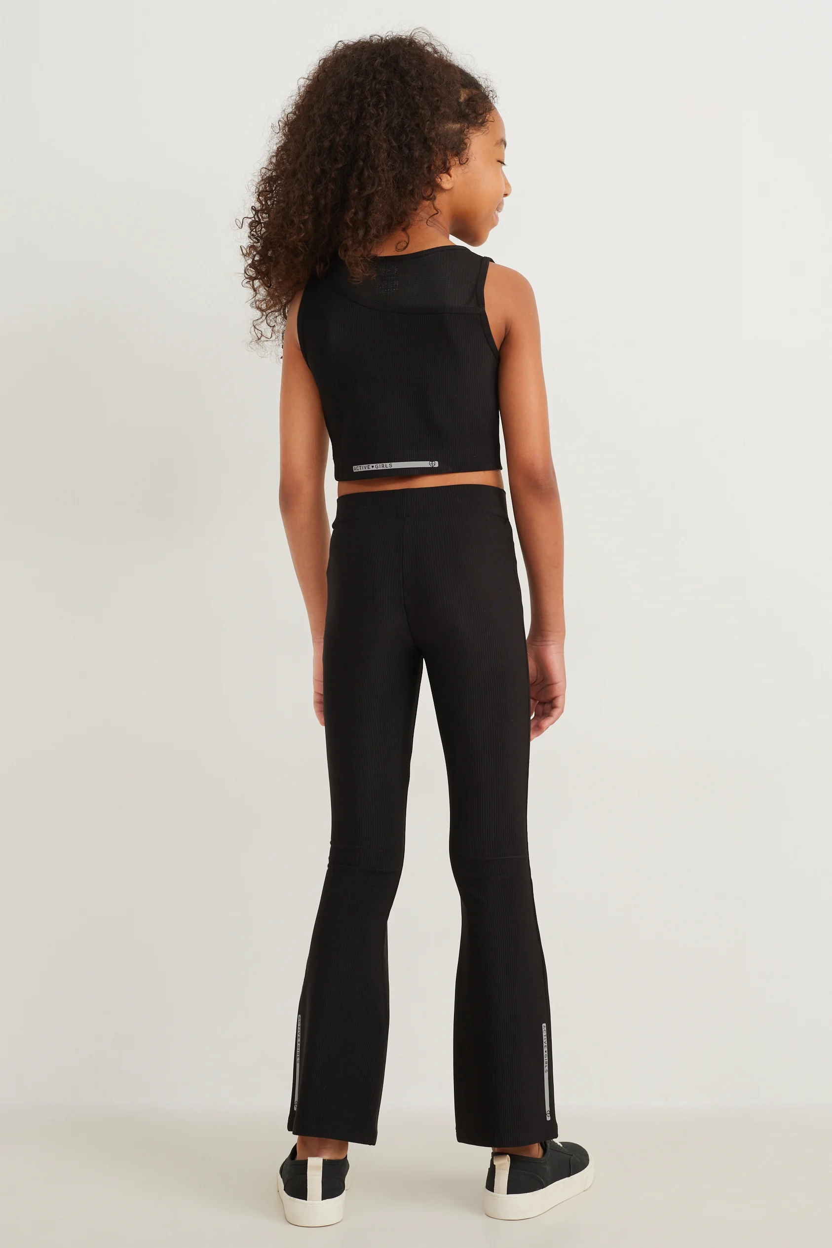 Set - active top and jersey bottoms - 2 piece