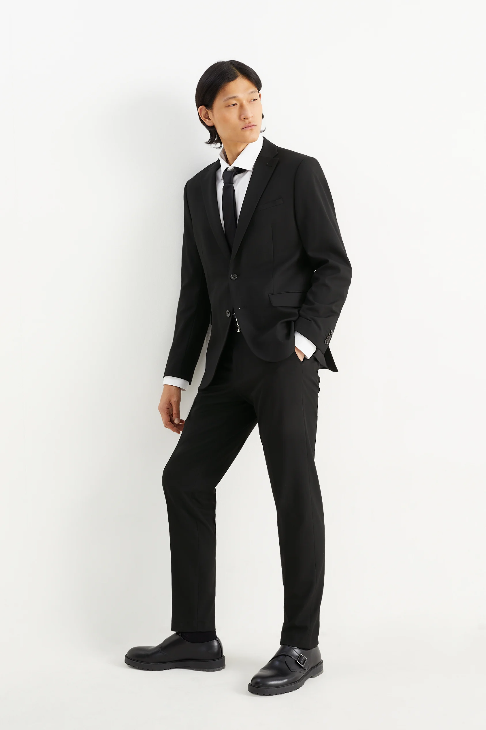 Mix-and-match trousers - slim fit - flex - LYCRA?