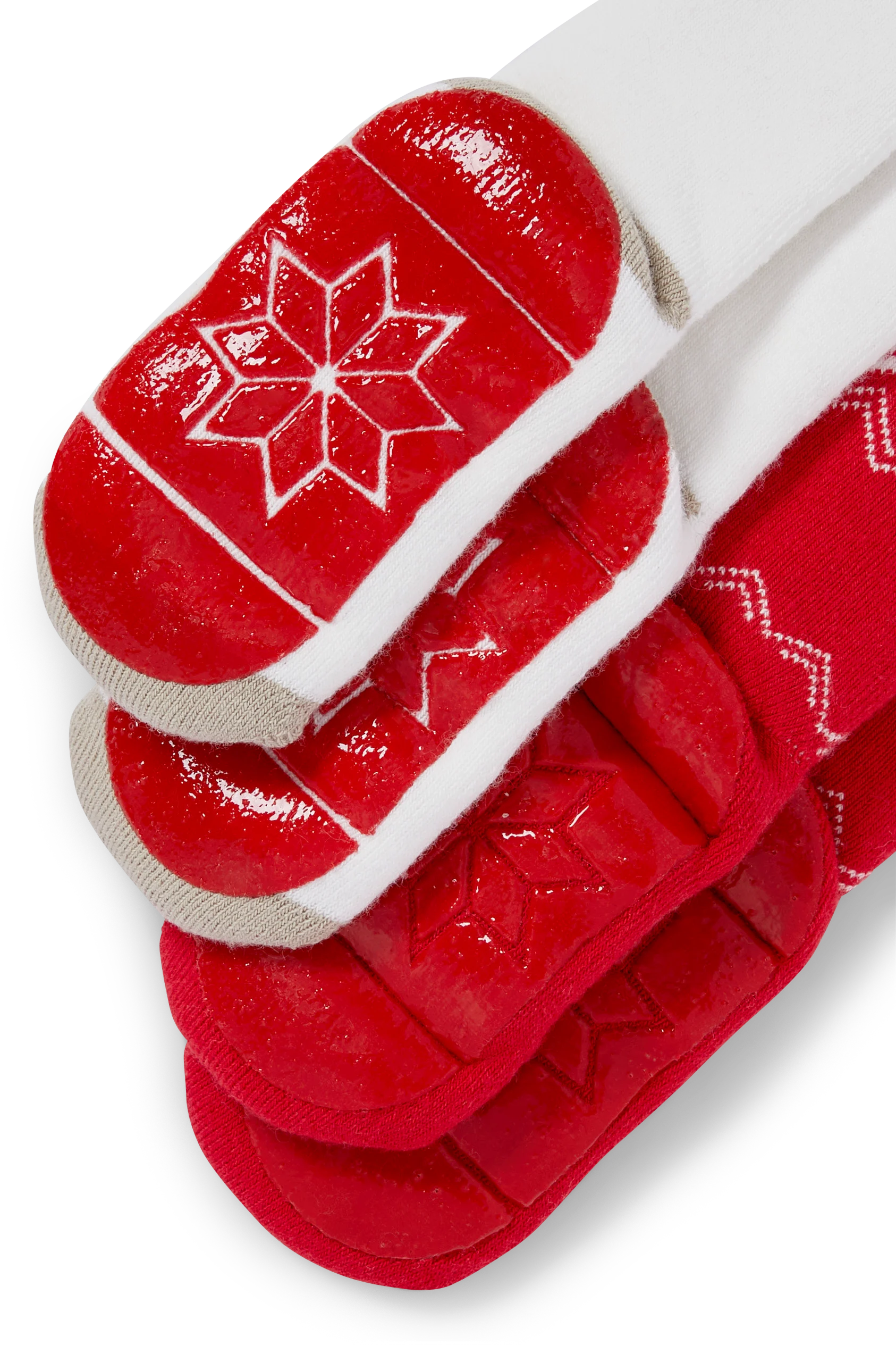 Multipack of 2 - baby Christmas non-slip socks