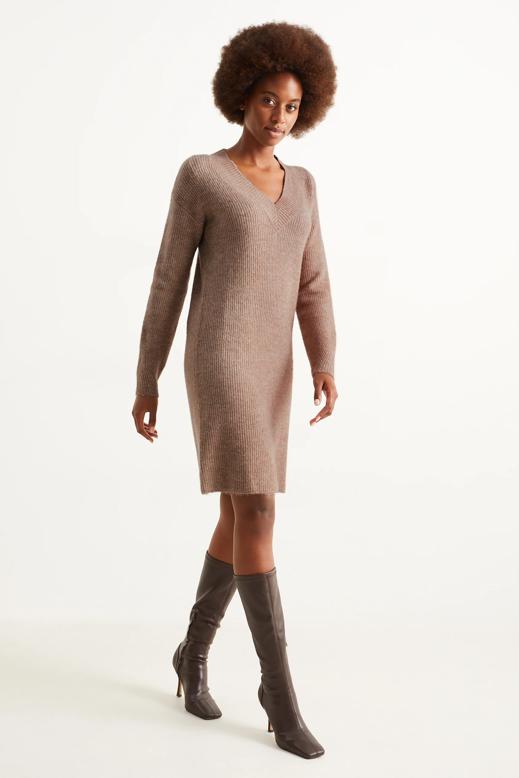 Knitted dress