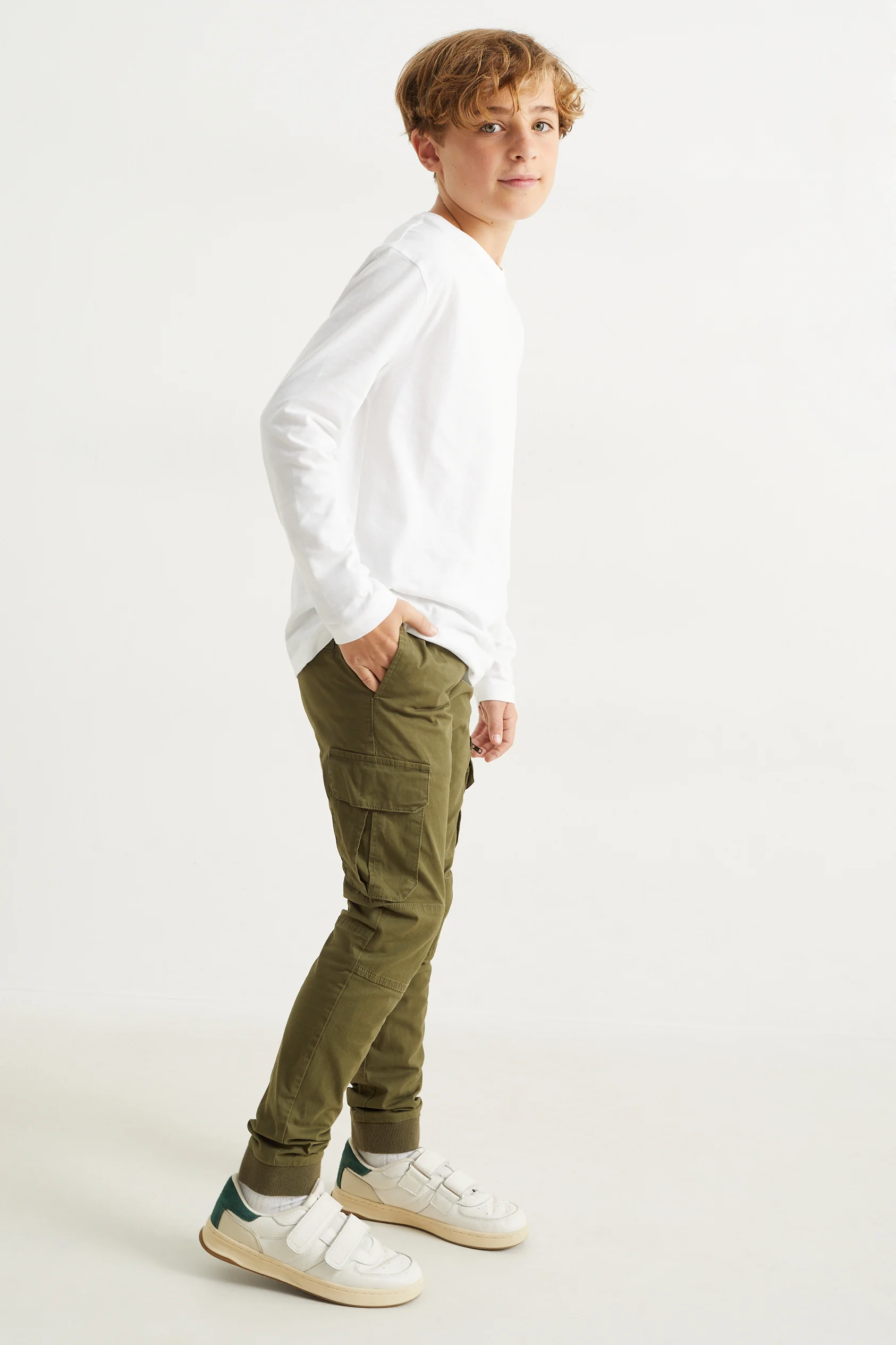 Thermal cargo trousers