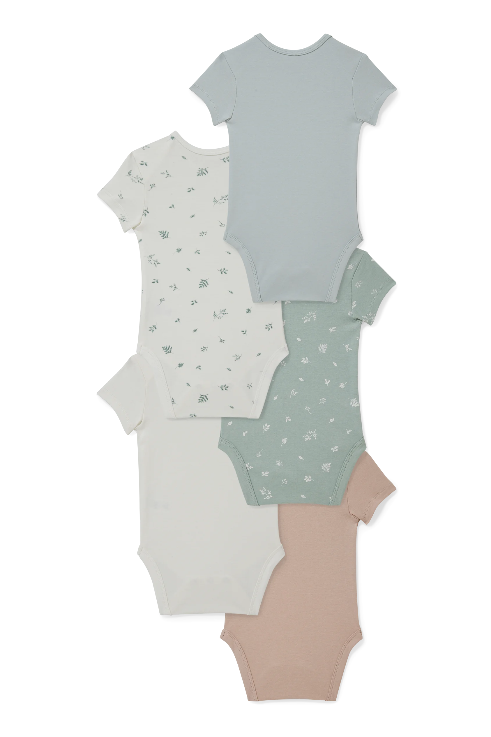 Multipack of 5 - baby bodysuit