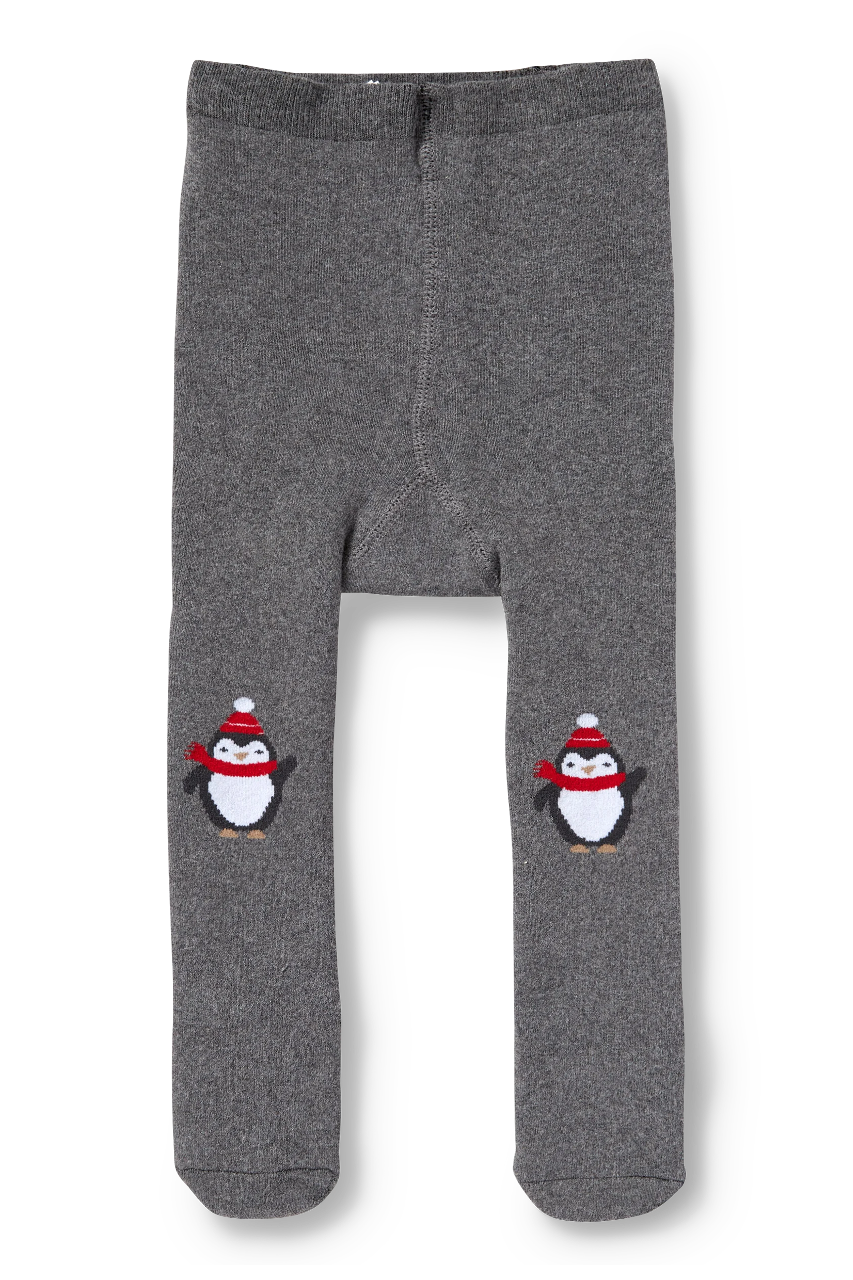 Penguin - baby non-slip tights