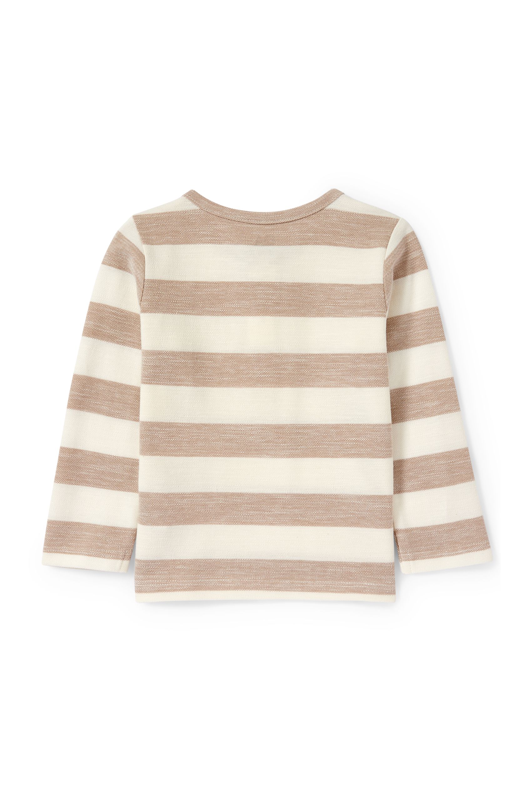 Baby long sleeve top - striped