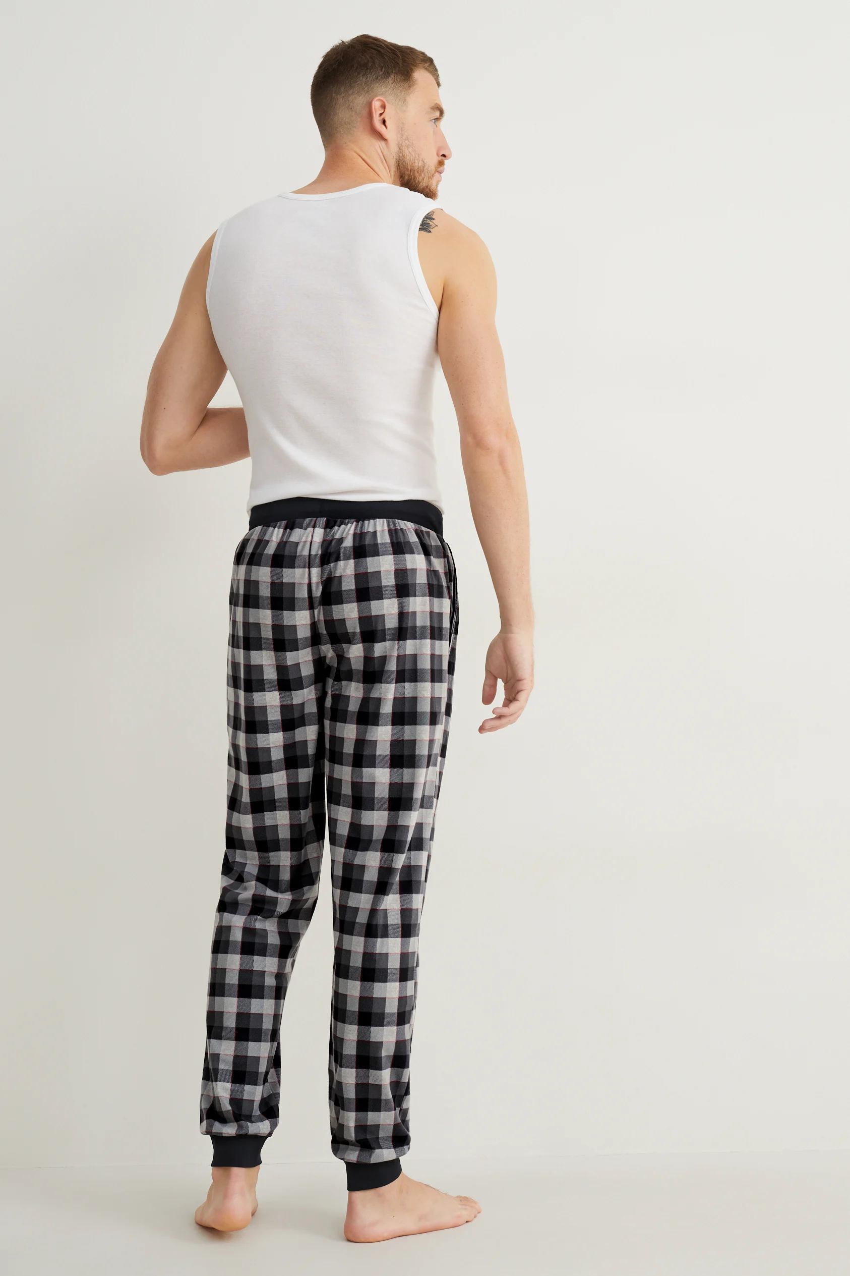 Flannel pyjama bottoms