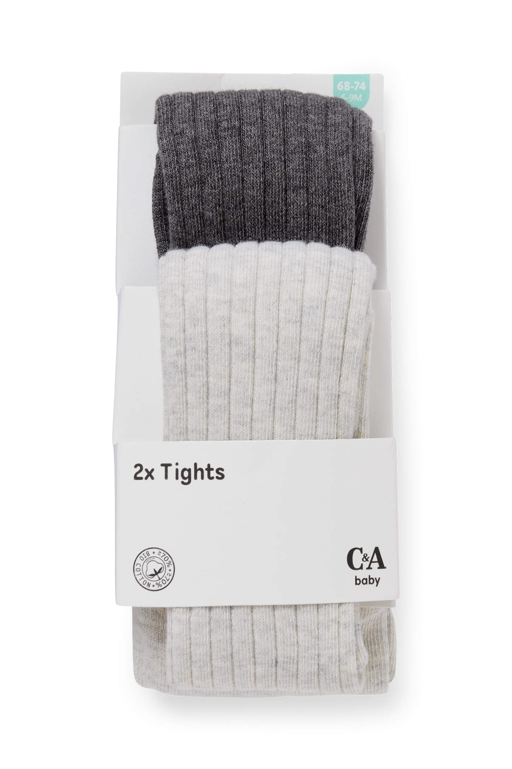 Multipack of 2 - baby tights