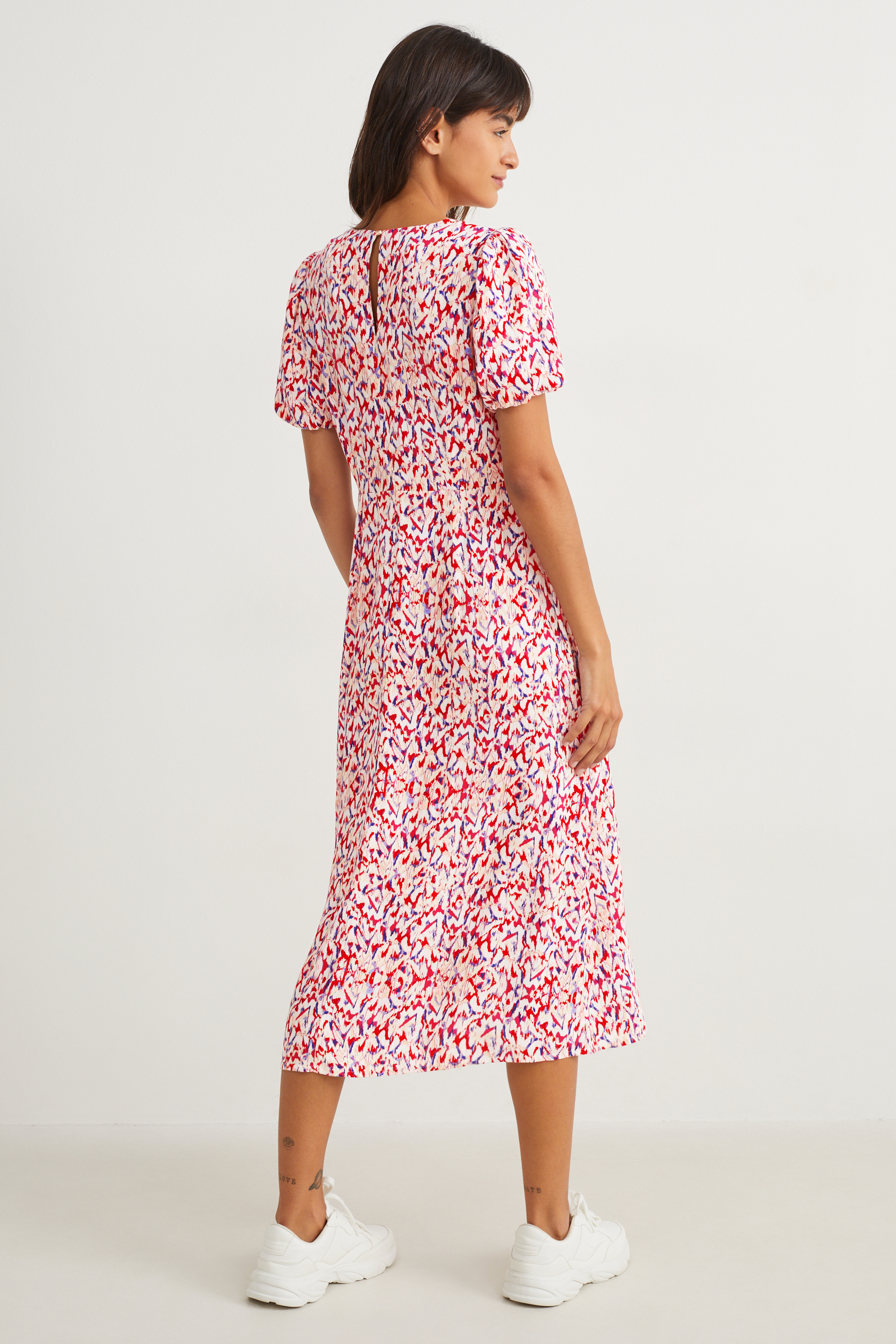 Empire dress - patterned