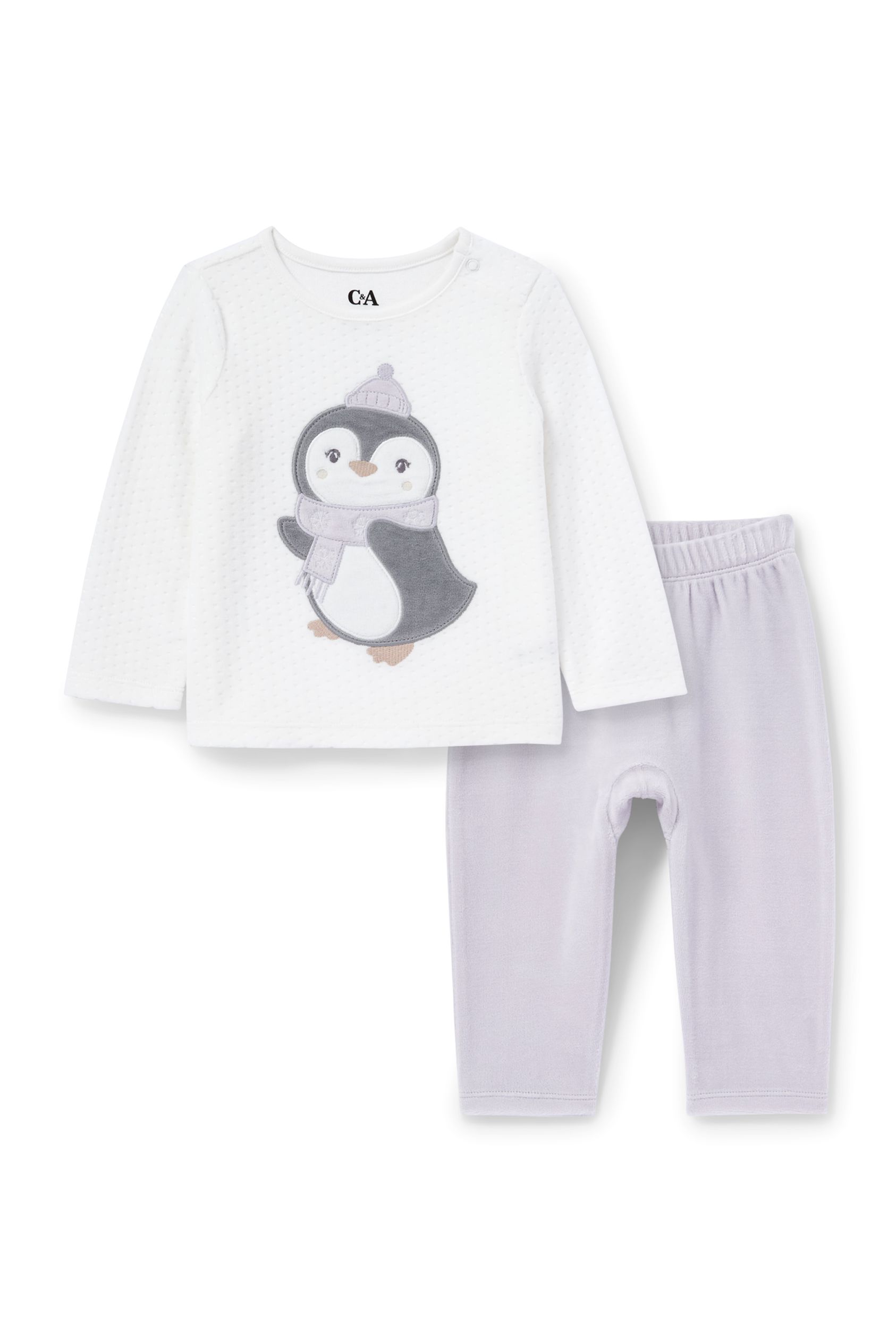 Baby winter pyjamas - 2 piece