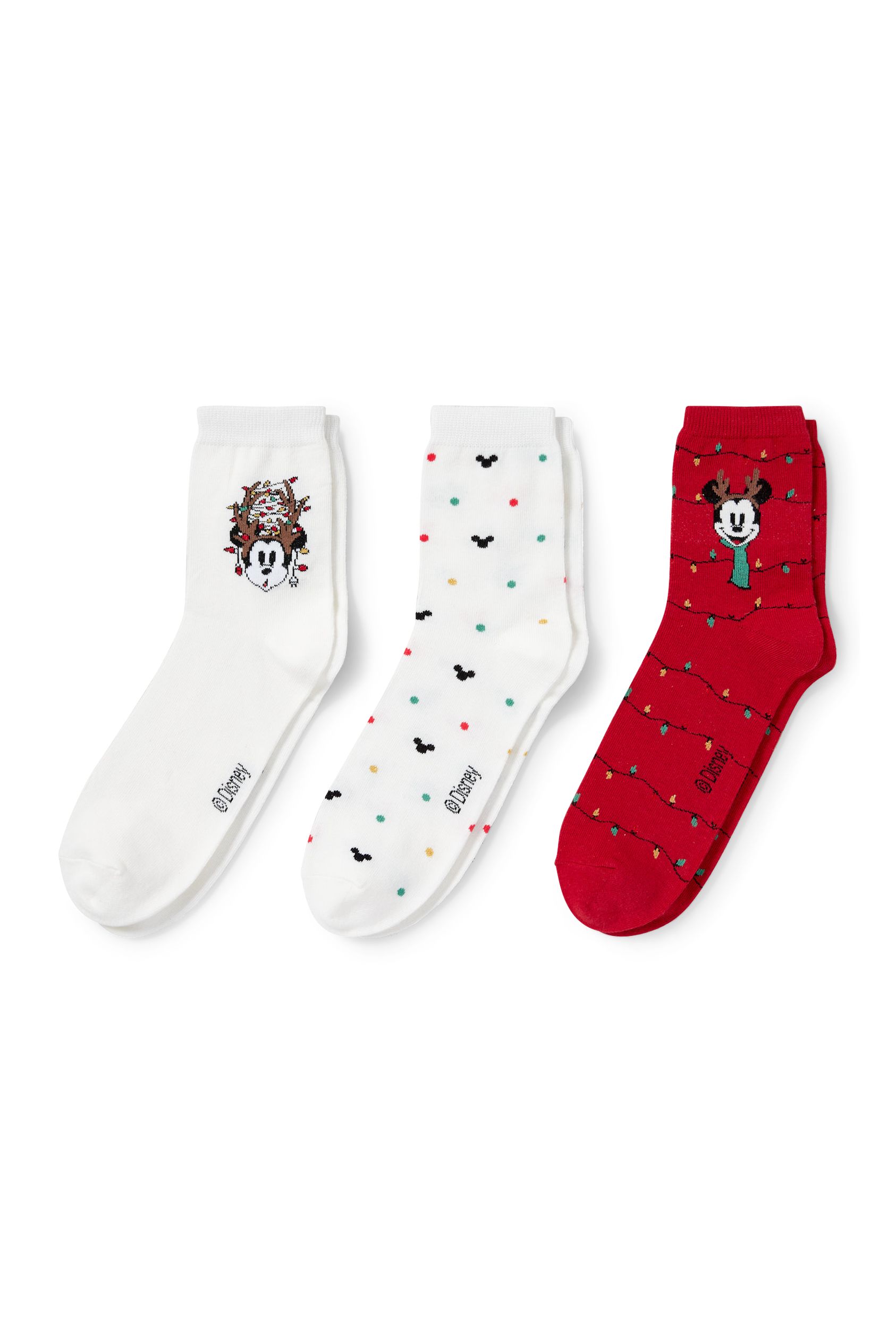 Multipack of 3 - socks with motif - Mickey Mouse