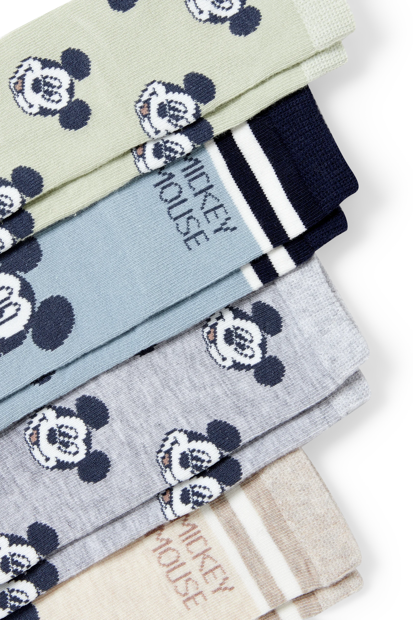 Multipack of 4 - Mickey Mouse - baby socks with motif