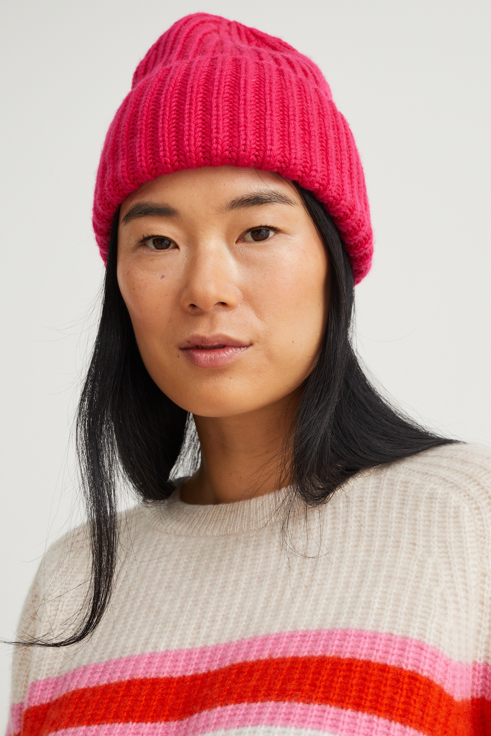 Cashmere blend hat