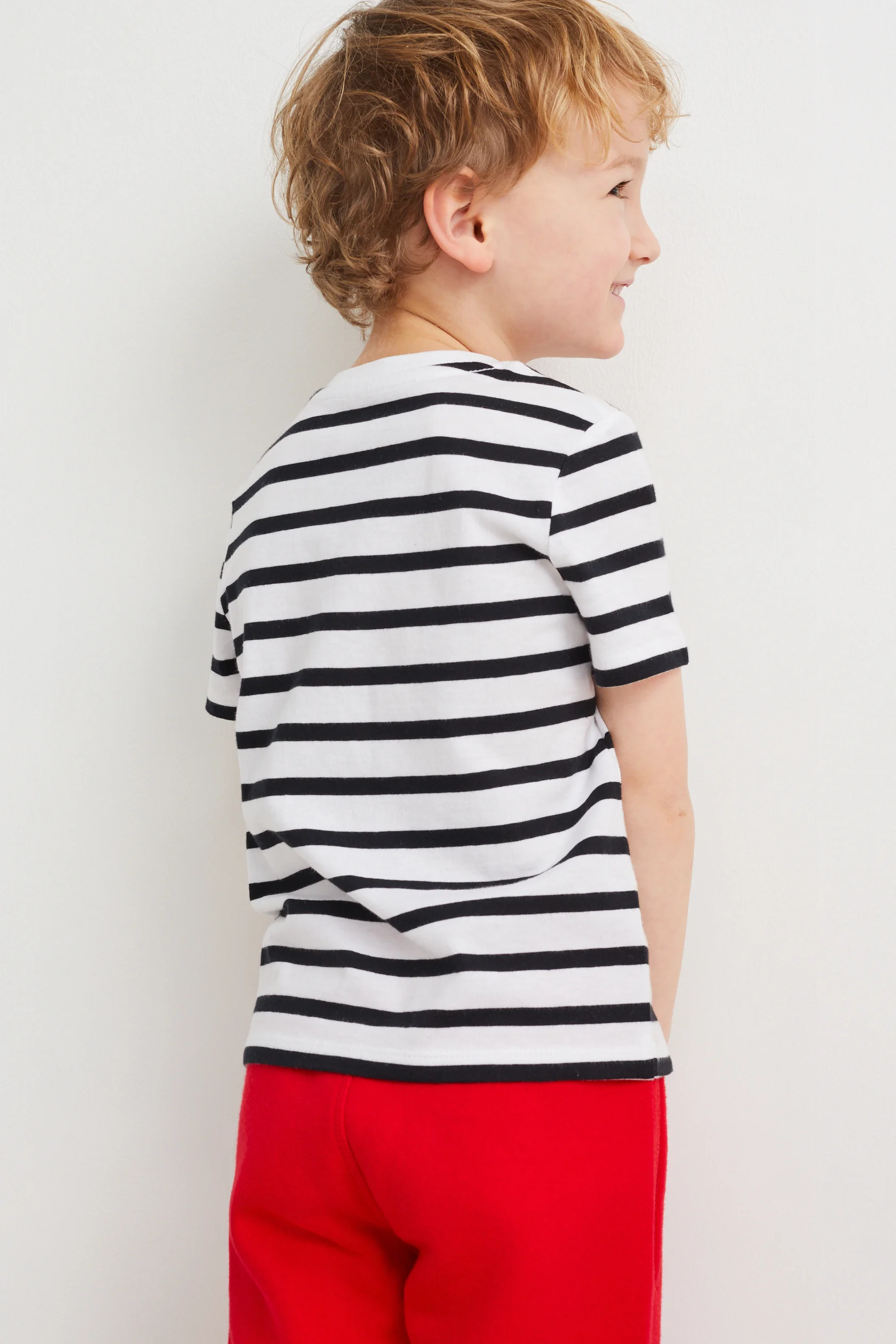 Spider-Man - short sleeve T-shirt - striped