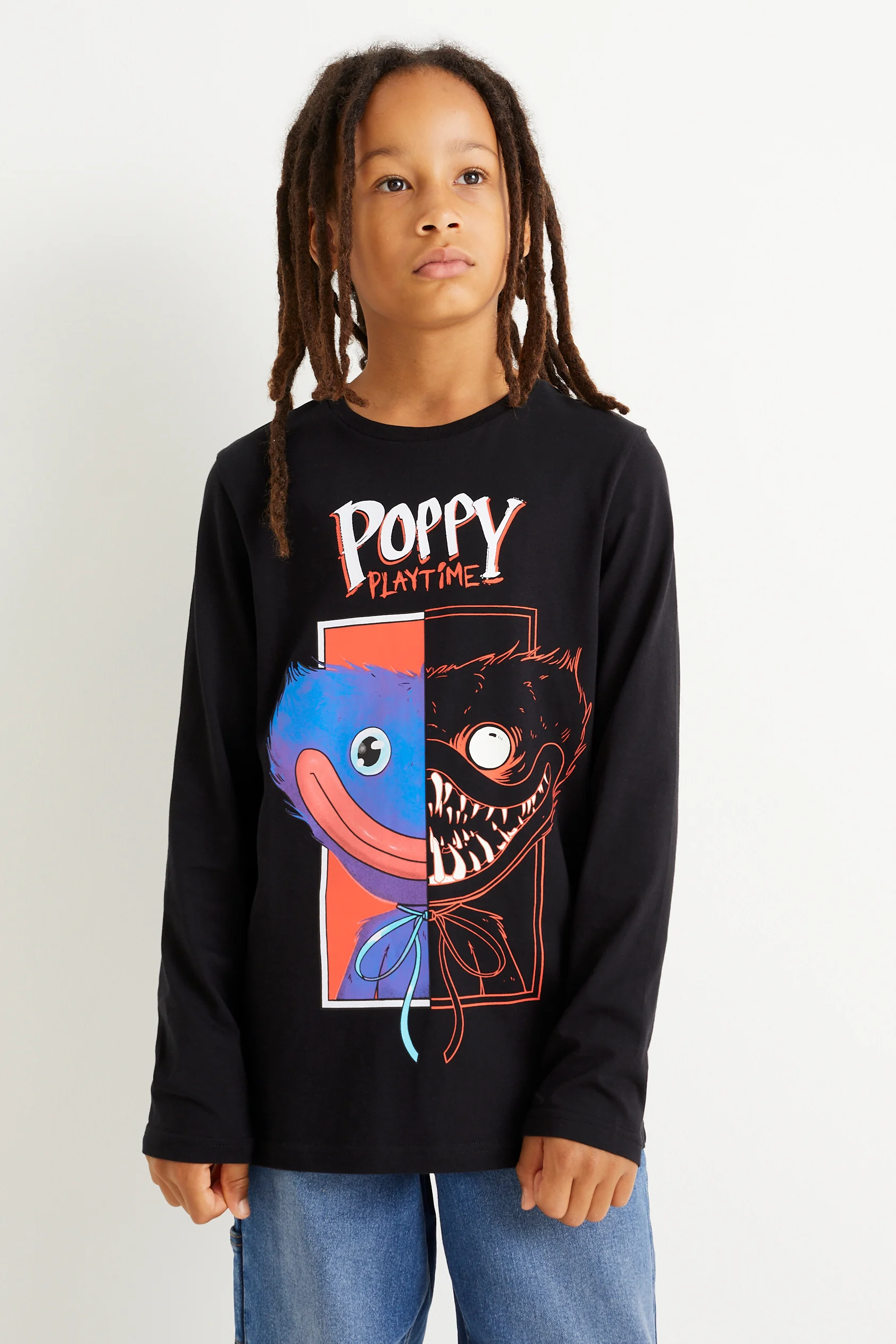 Poppy Playtime - long sleeve top - glow-in-the-dark