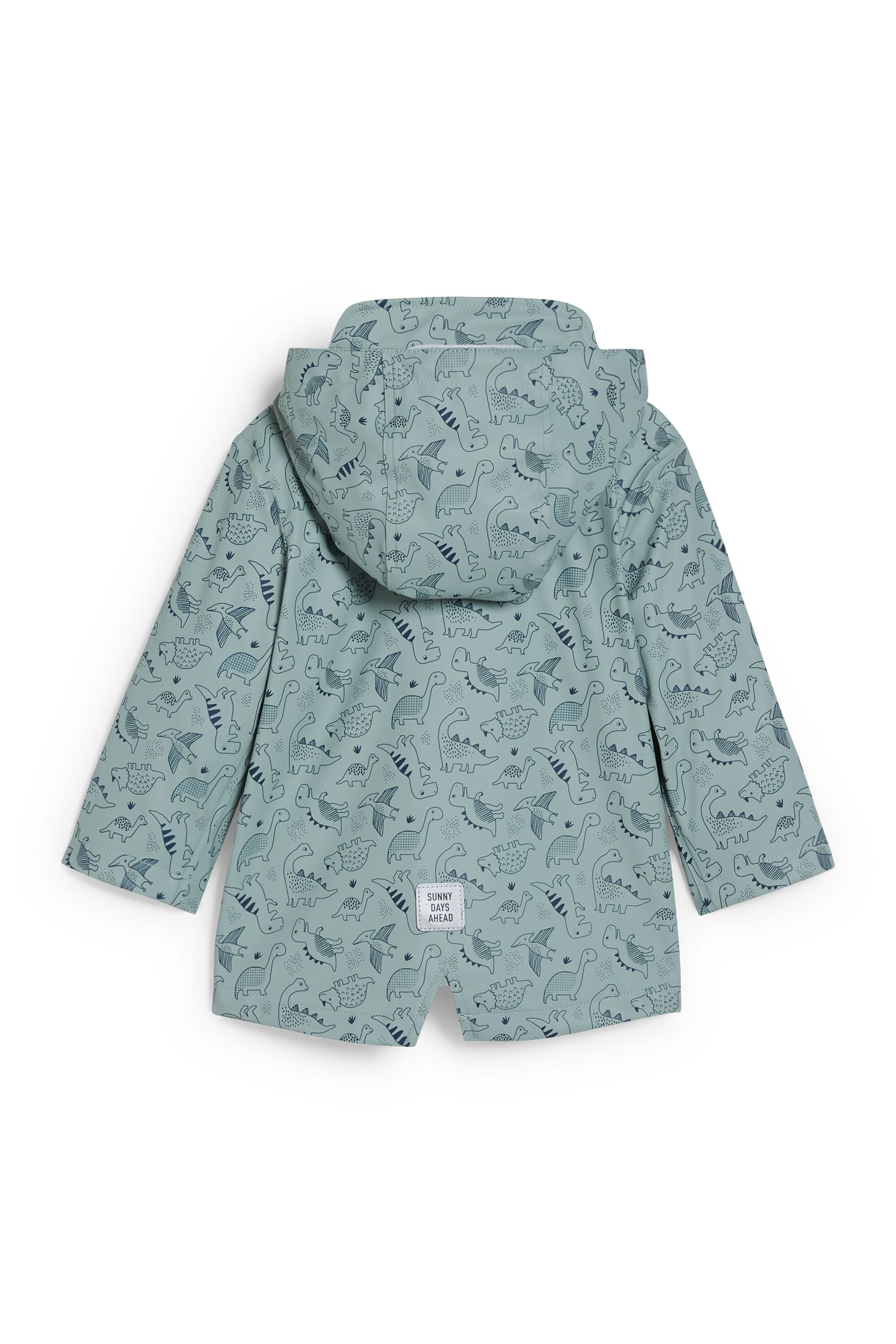 Dinosaur - baby jacket with hood