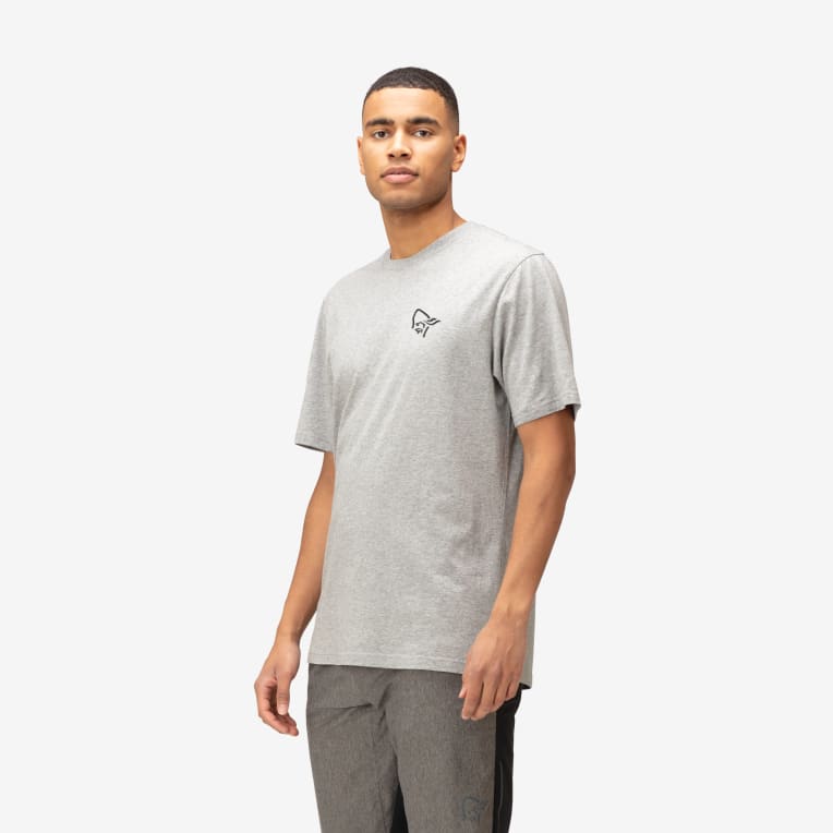 cotton vikinghead embroidery T-shirt