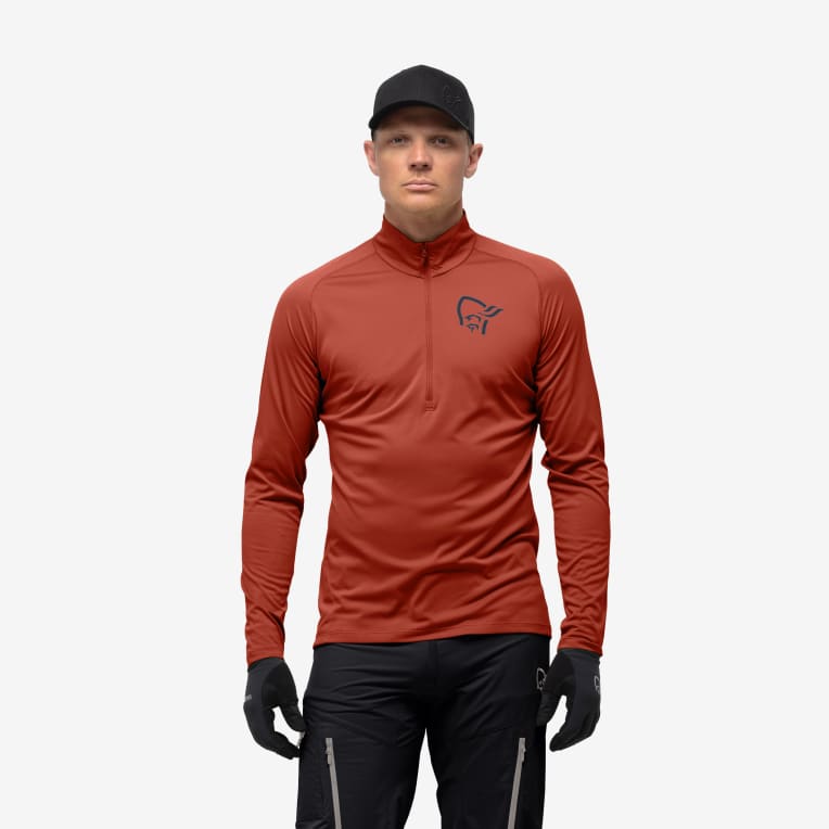 equaliser long sleeve Zip Top
