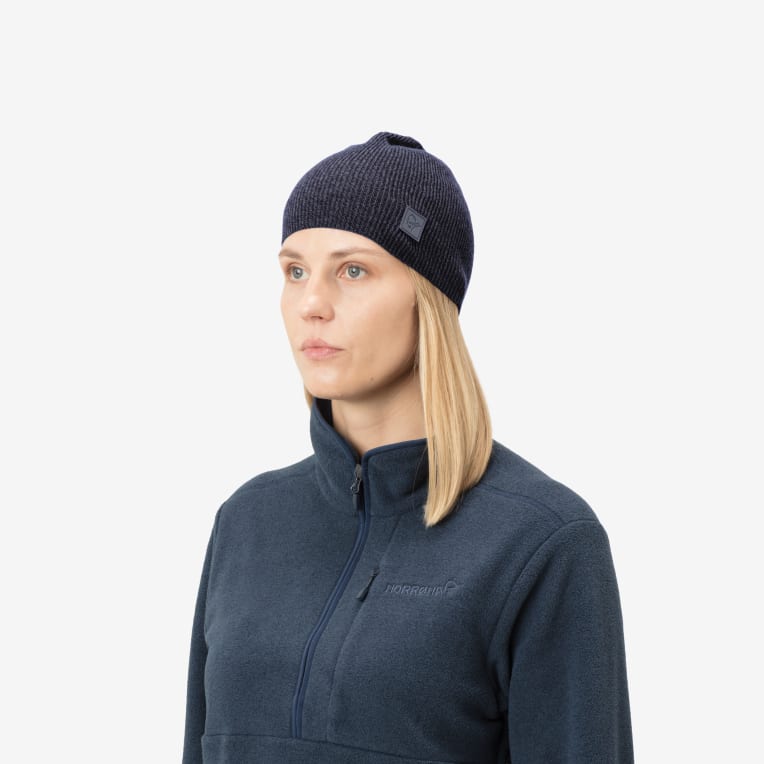 thin marl knit Beanie