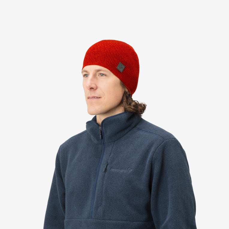 thin marl knit Beanie