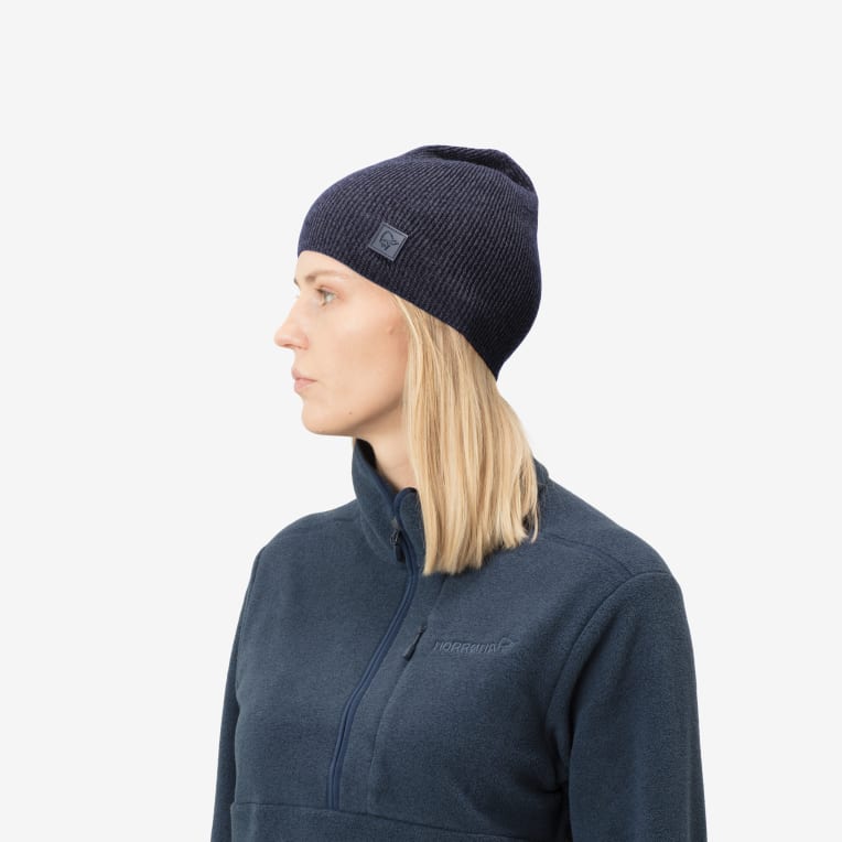thin marl knit Beanie