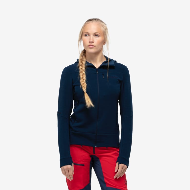 warmwool2 stretch Zip Hood