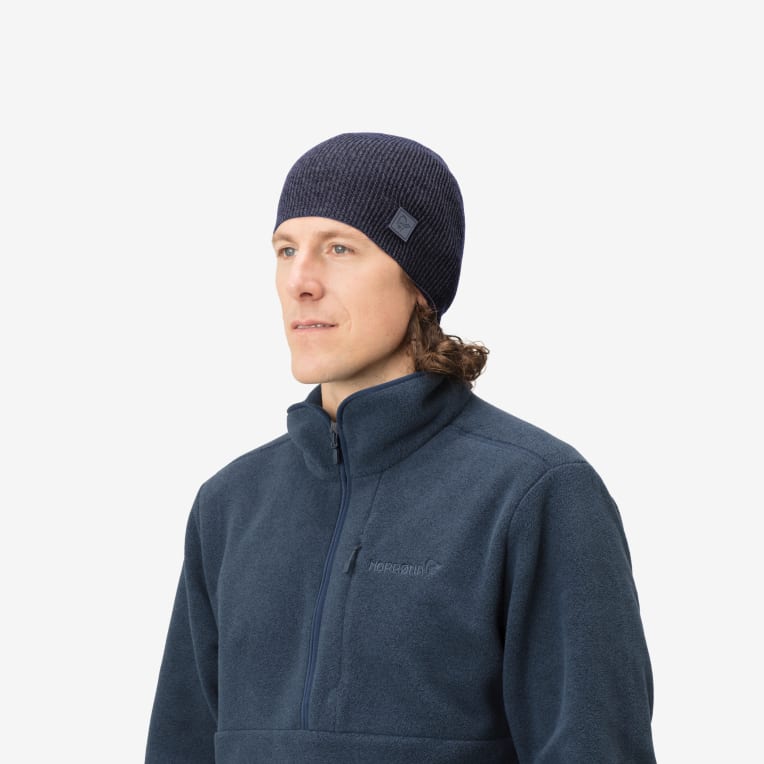 thin marl knit Beanie
