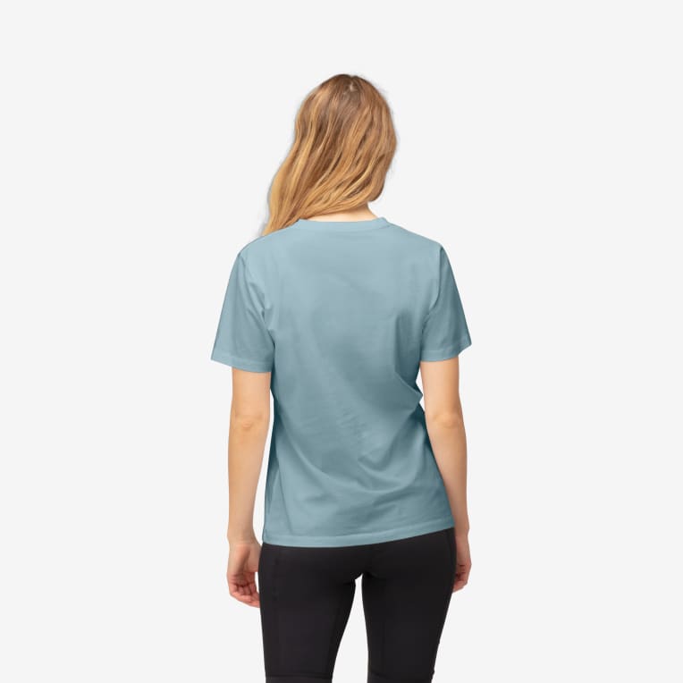 cotton vikinghead embroidery T-shirt